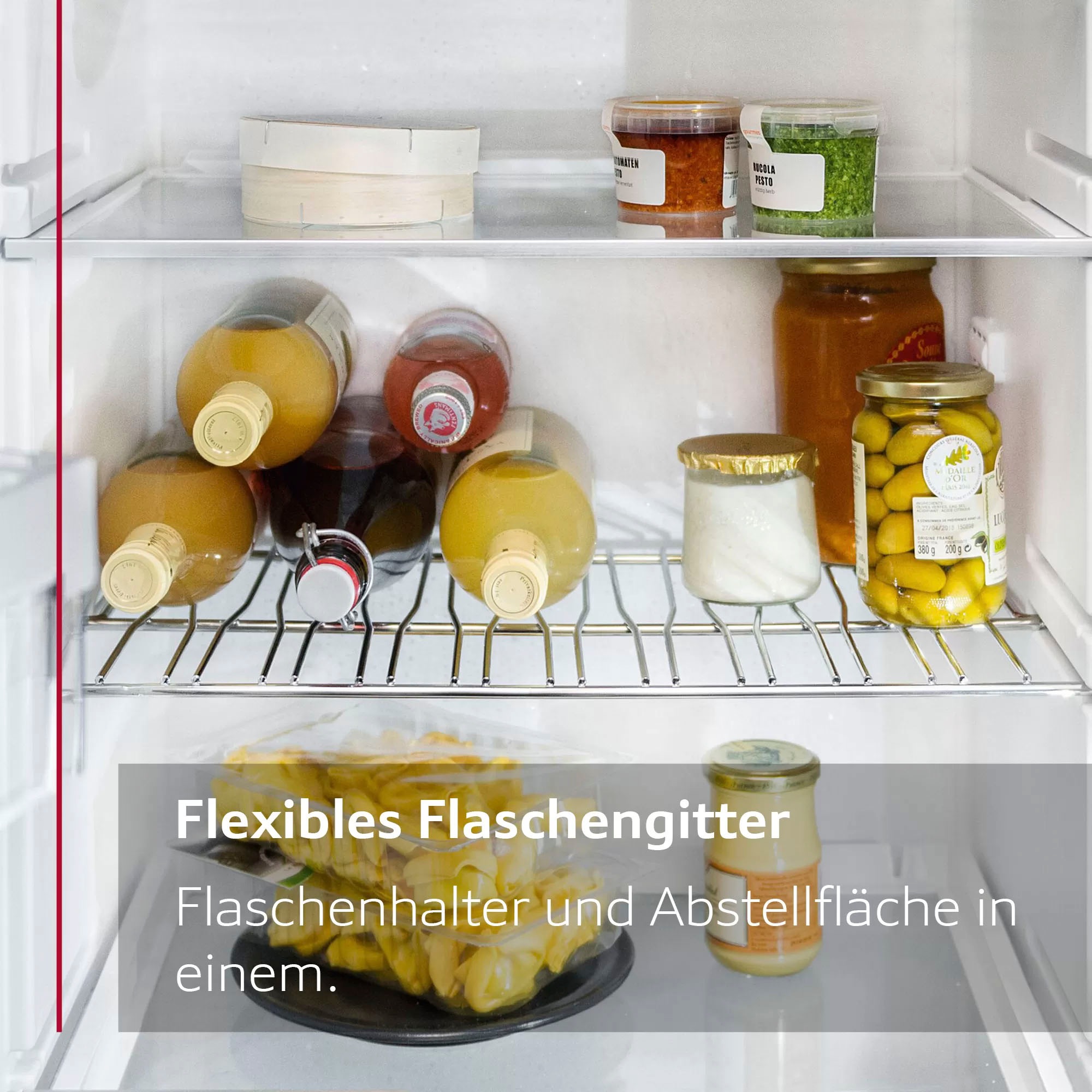 NEFF Einbaukühlgefrierkombination N 70 »KI6773FE1«, Fresh Safe 2: Frischeschublade für die ideale Lagerung von Obst&Gemüse