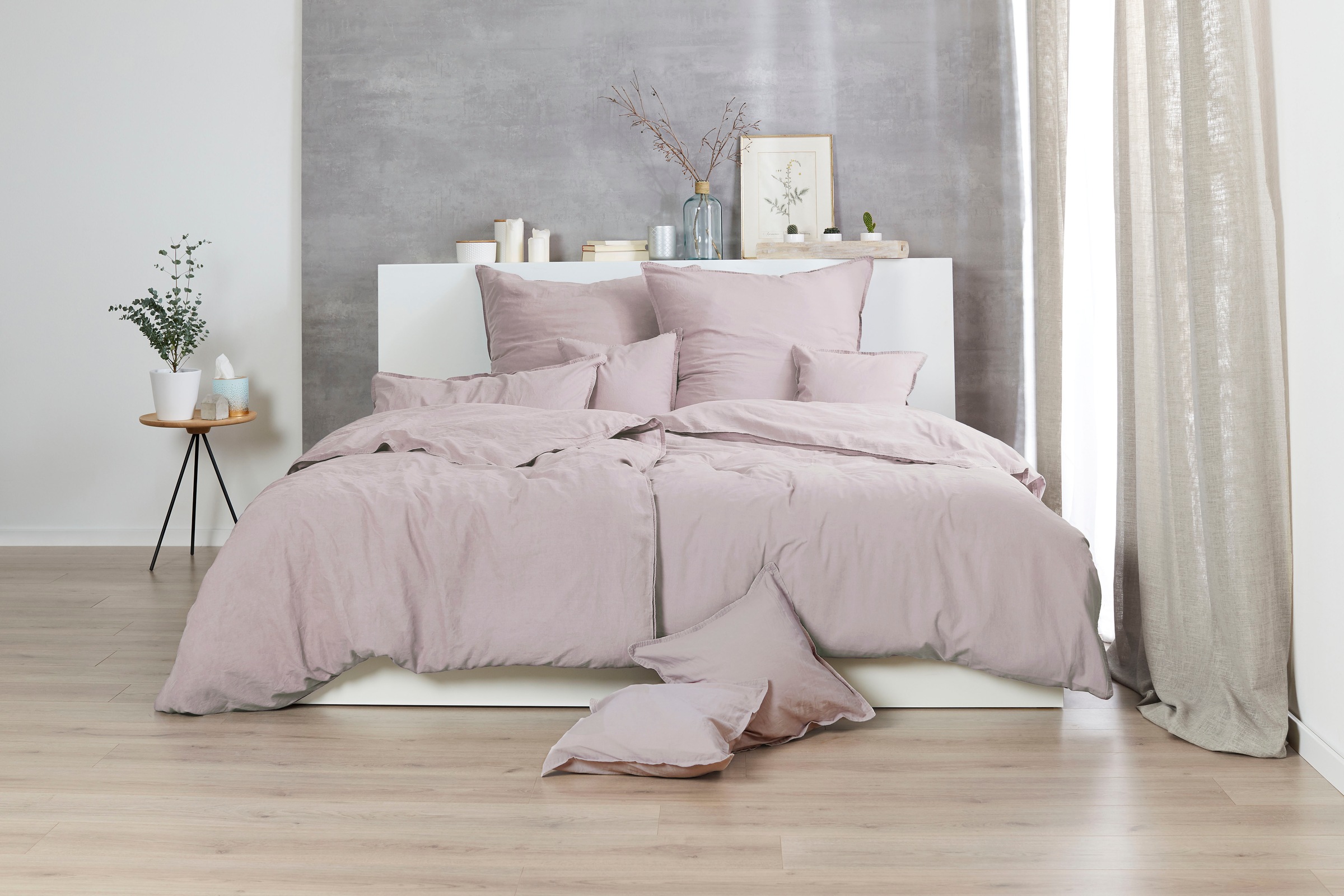 Primera Kissenbezüge »Kissenbezüge »Stone Washed«, Primera (2 Stück)«, (2 S günstig online kaufen
