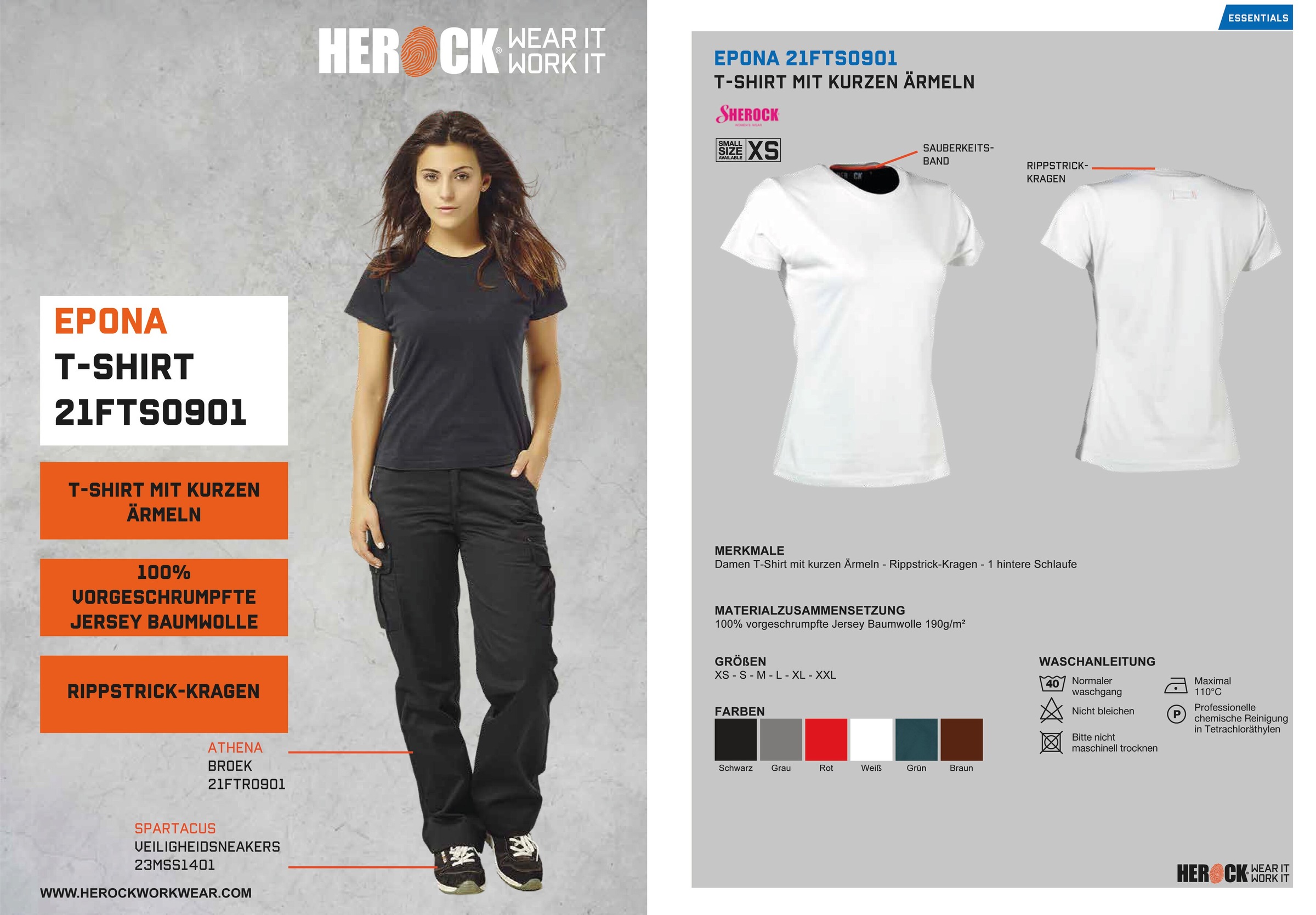 jetzt »Epona Kurzärmlig T-Shirt bestellen Herock T-Shirt Damen«