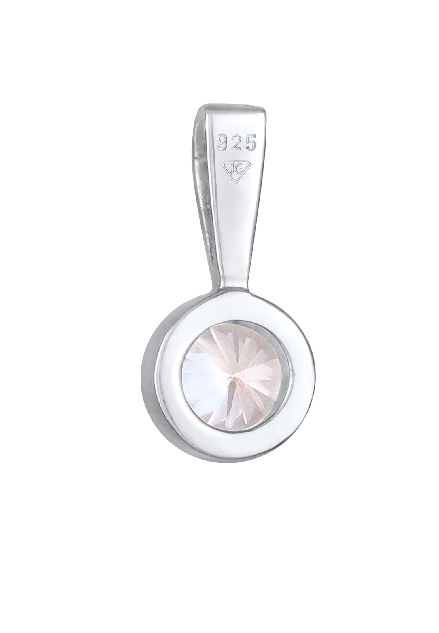 Nenalina Kettenanhänger »Solitär Zirkonia Damenkette Basic 925 Silber«