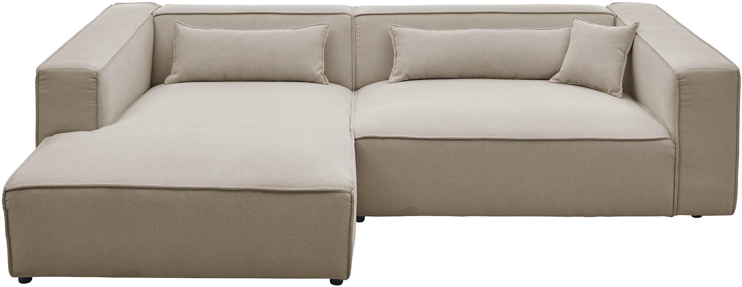 LeGer Home by Lena Gercke Ecksofa »PIARA XXL, Big-Sofa in Cord oder Leineno günstig online kaufen