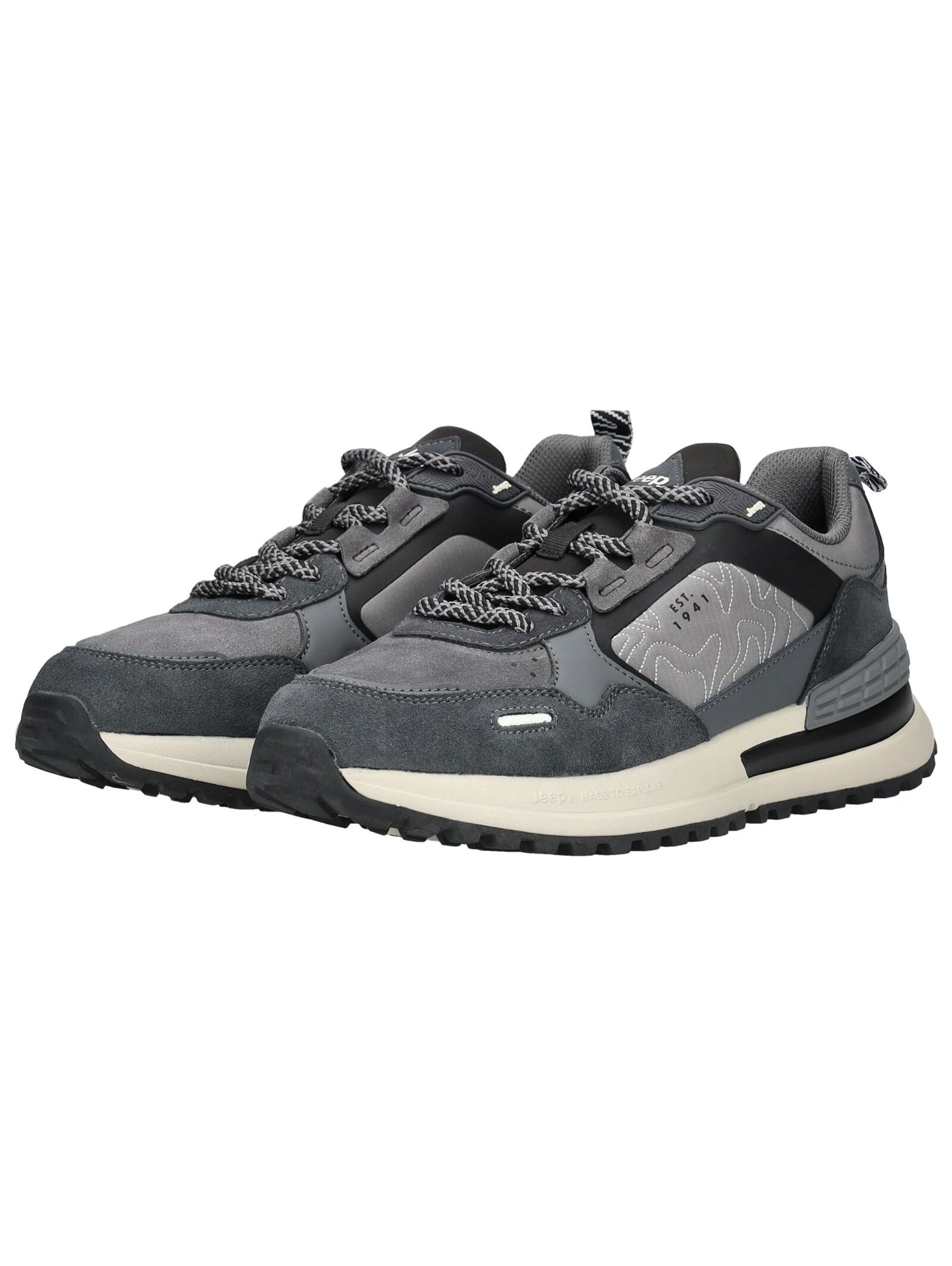 Jeep Sneaker »Jeep Sneaker Lederimitat/Textil«