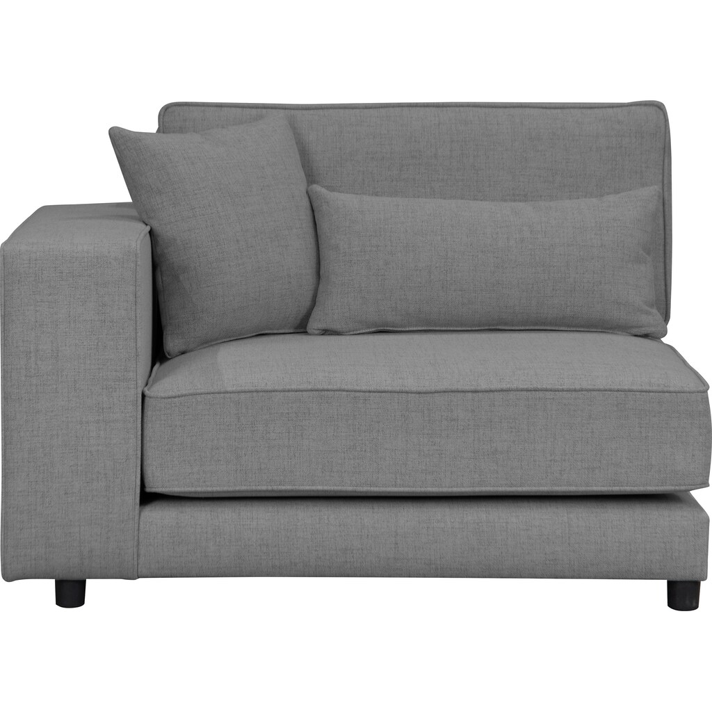 OTTO products Sofa-Eckelement »Grenette«, frei oder als Teil des Modulsofas, Baumwollmix oder recycelte Stoffe