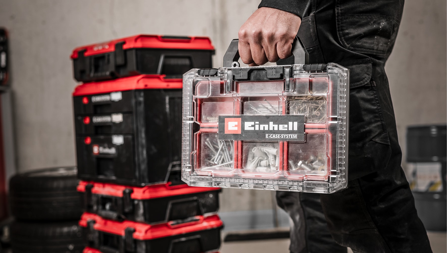 Einhell Werkzeugkoffer »E-Case Half Size«