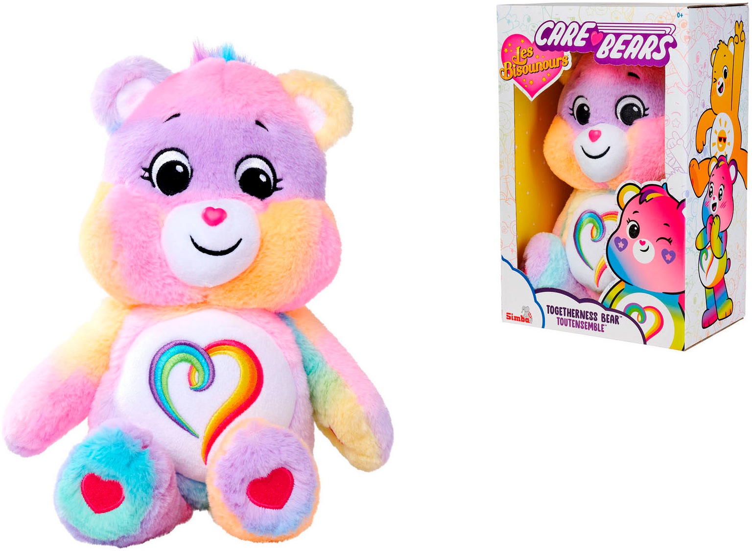 SIMBA Kuscheltier »Care Bears Zusammengehörigkeitsbärchi, 35 cm«