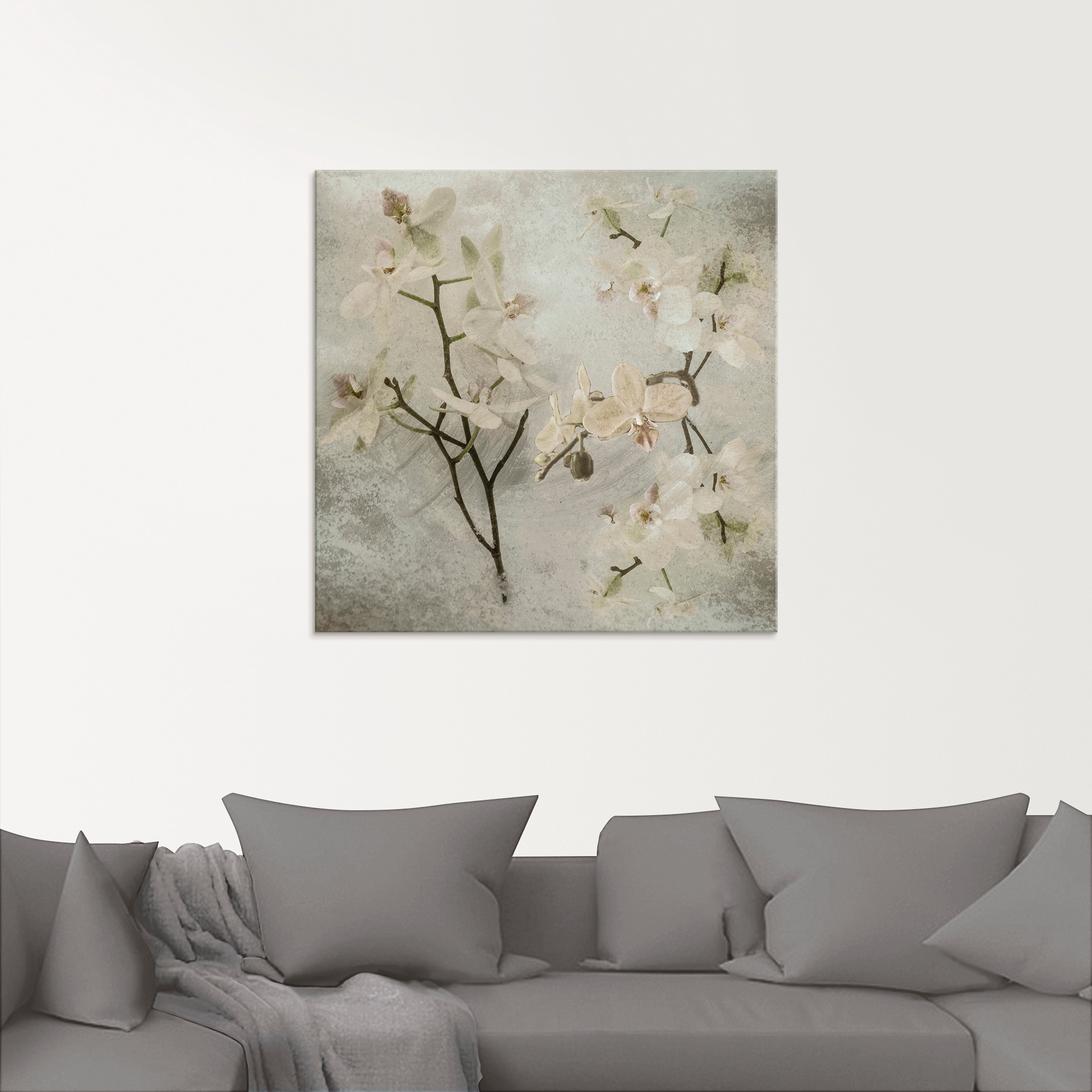 Artland Glasbild »Orchideen«, Blumen, (1 St.), in verschiedenen Größen
