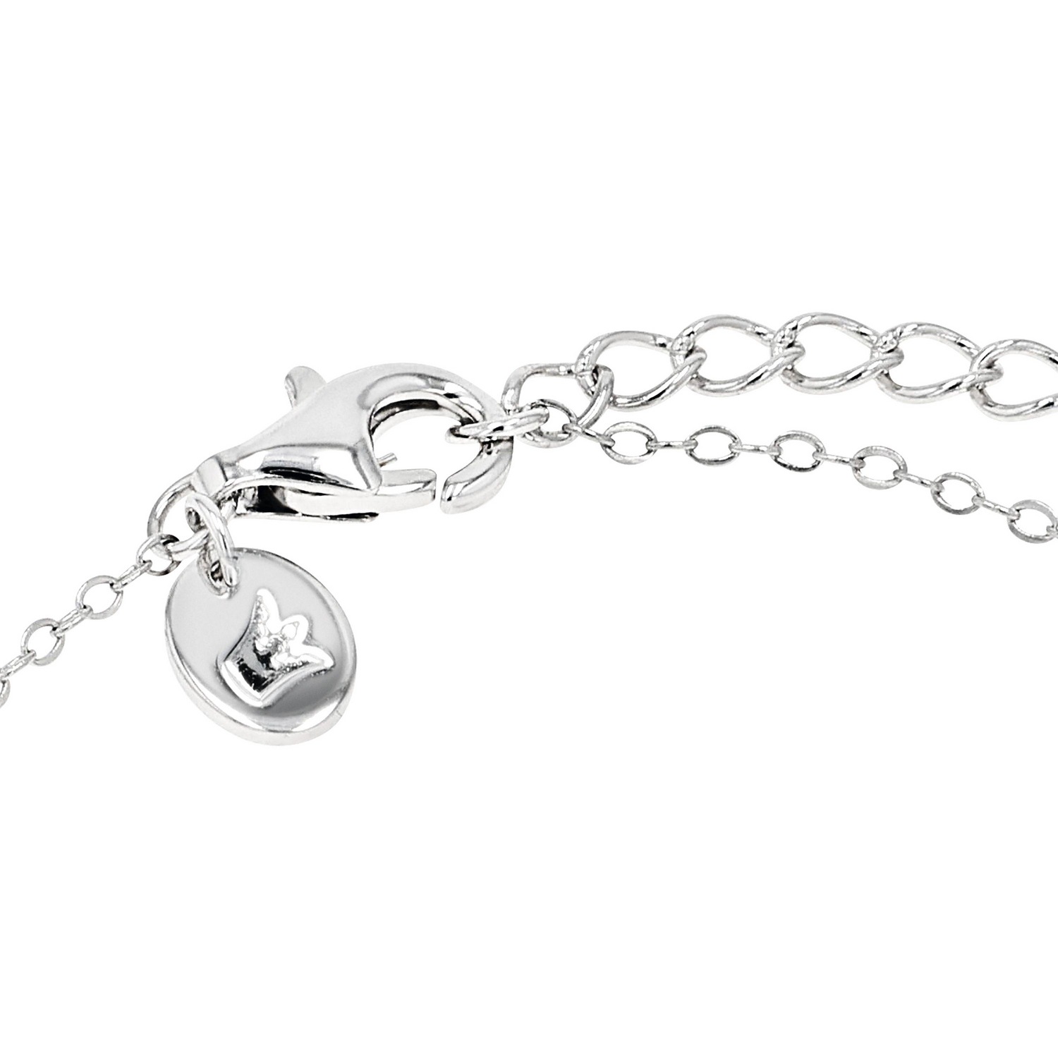 Prinzessin Lillifee Silberarmband »Sonne und Blume mit glücklichem Gesicht« mit Zirkonia (synth.)   - Emaille
