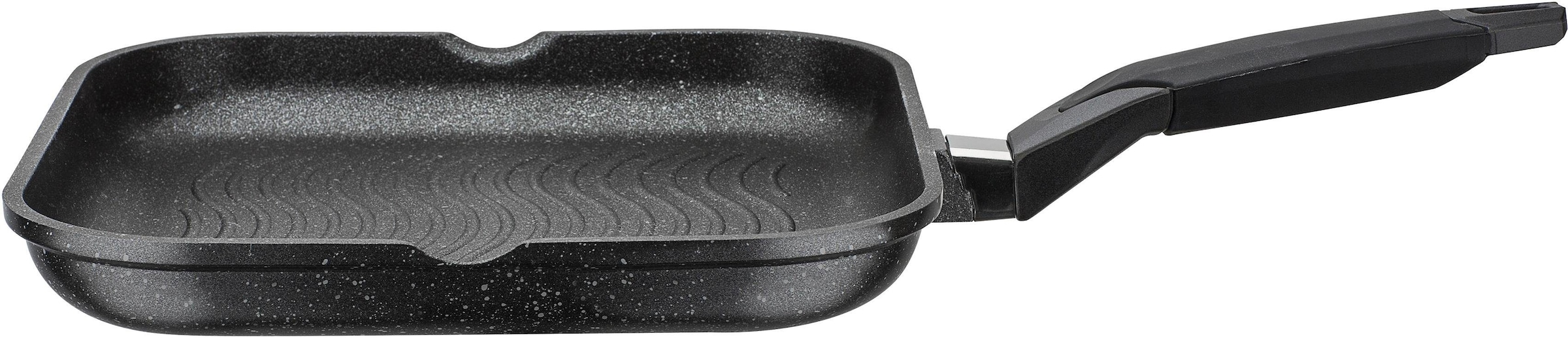 GSW Grillpfanne »Titanium Granit«, Aluminiumguss, (1 tlg.), Induktion Rechnung 28x28 cm, auf bestellen