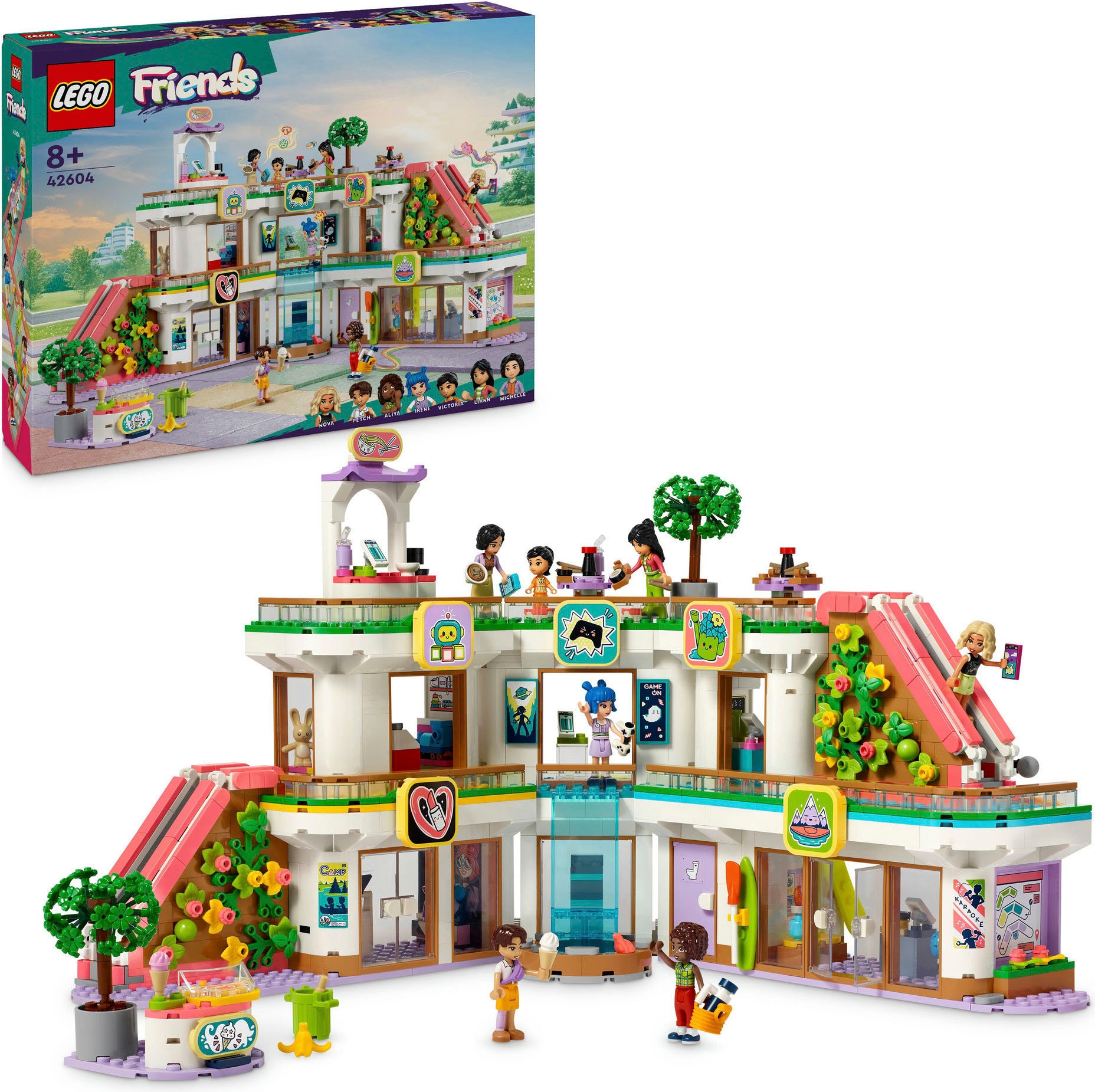 LEGO® Konstruktionsspielsteine »Heartlake City Kaufhaus (42604), LEGO Friends«, (1237 St.), Made in Europe