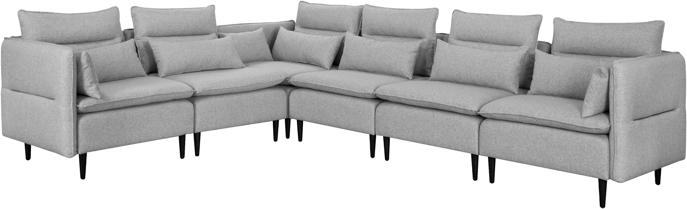 andas Ecksofa »ALVIK L-Form«, zusammengesetzt aus Modulen, erweiterbar mit günstig online kaufen