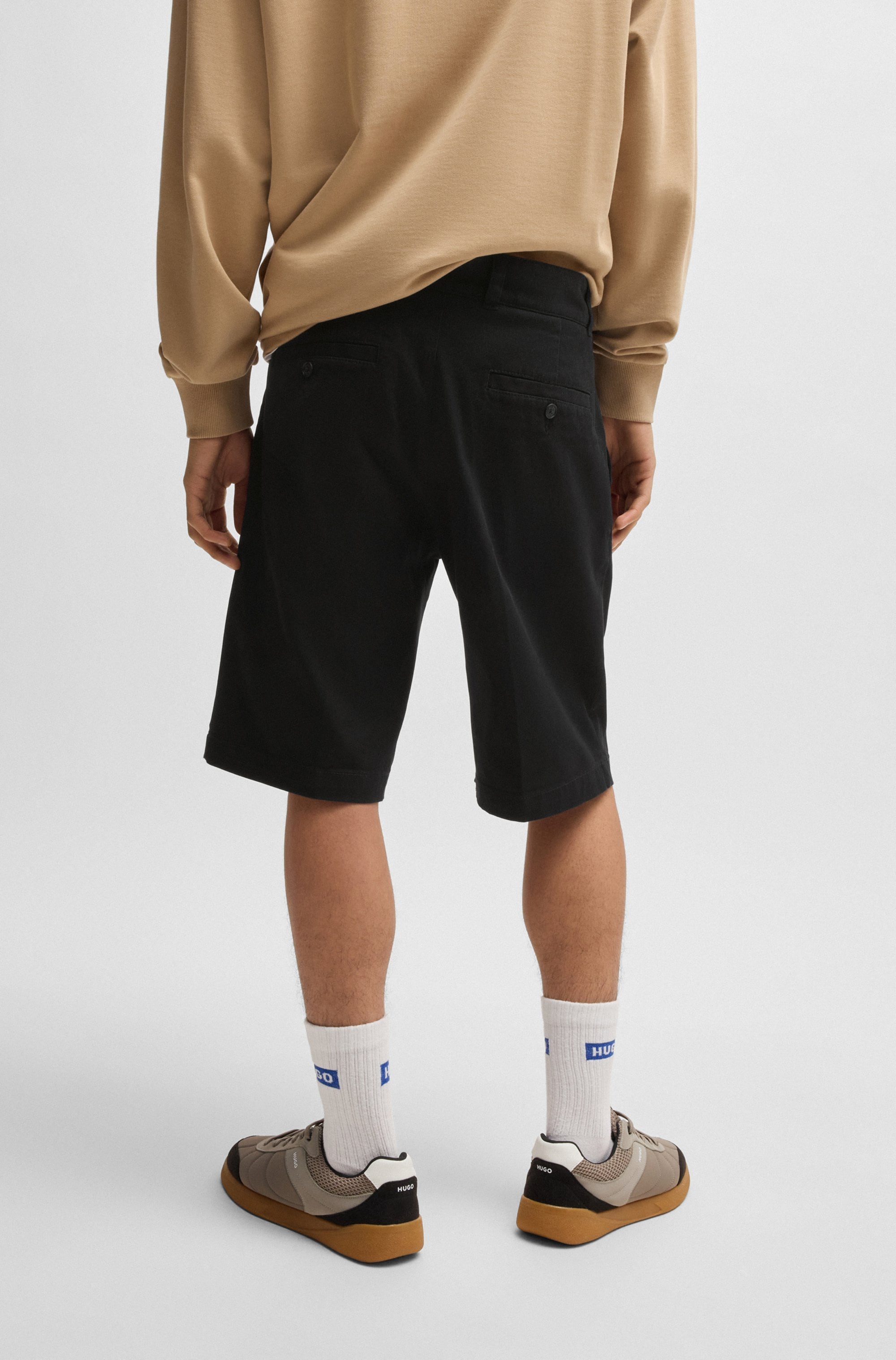 HUGO Blue Shorts »Dante«, mit Flag-Label