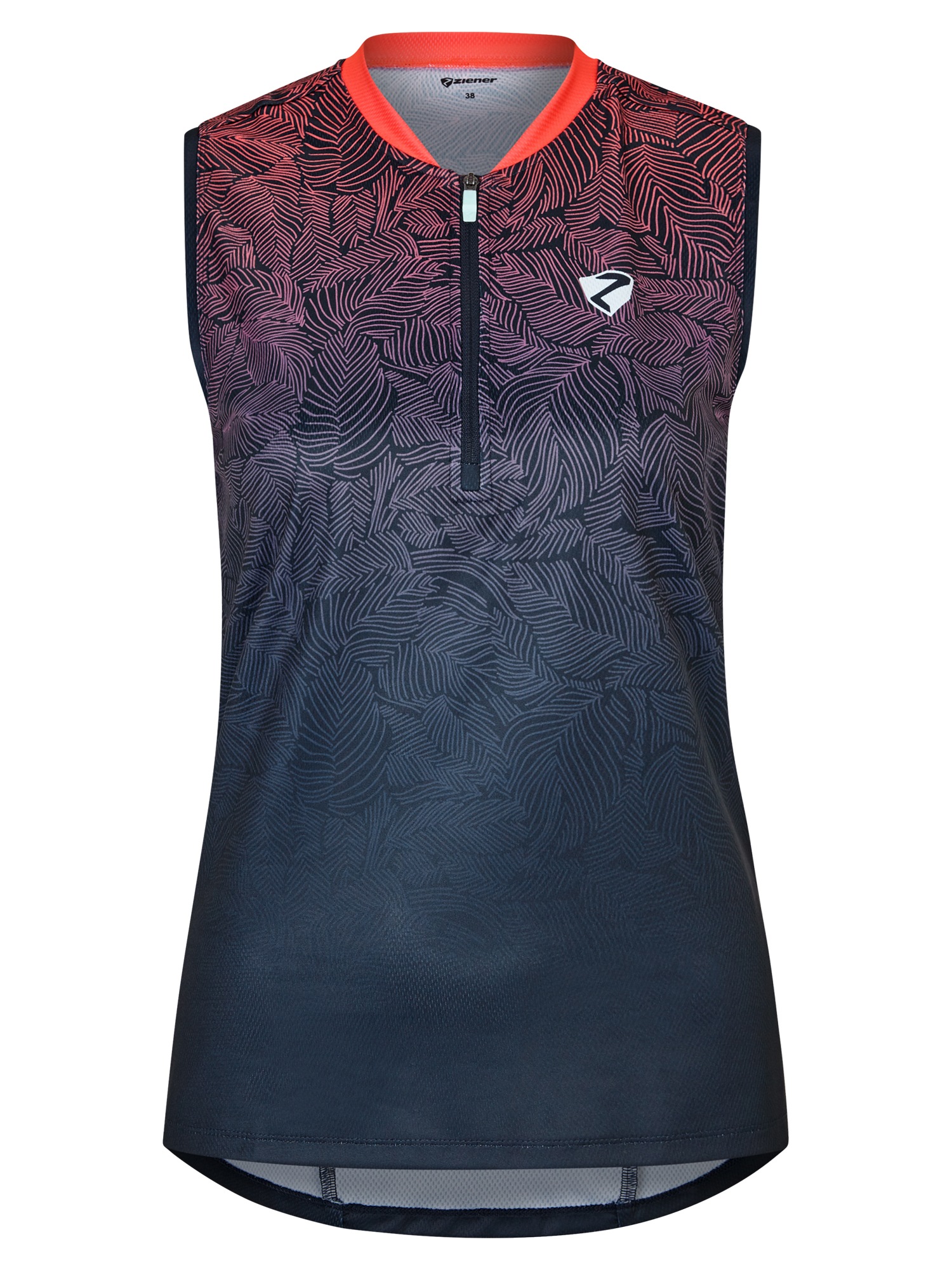 Radtrikot „NALERINA“, Gr. 38, pfirsich