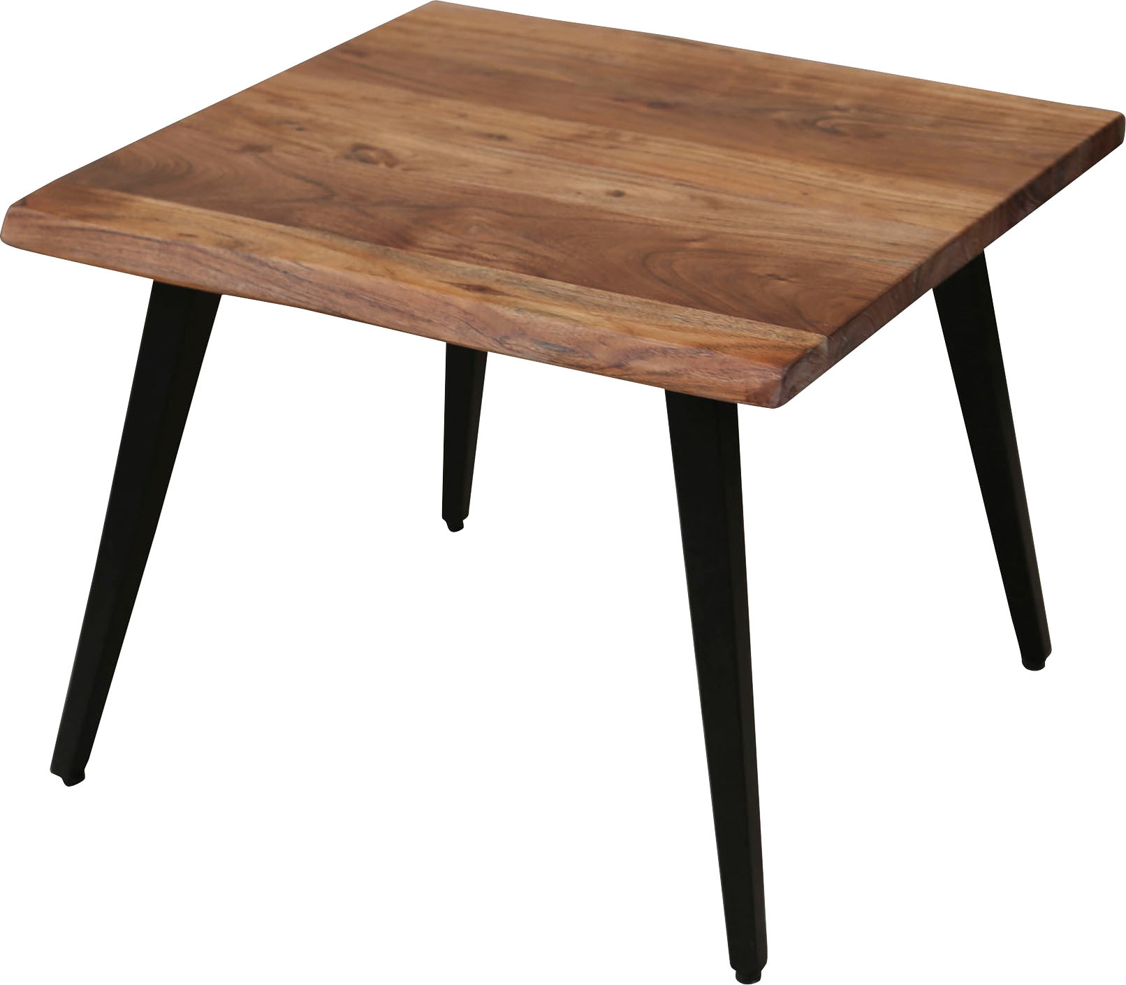 byLIVING Couchtisch »Caddy«, Tischplatte mit Baumkante, Breite 110 oder 60 cm