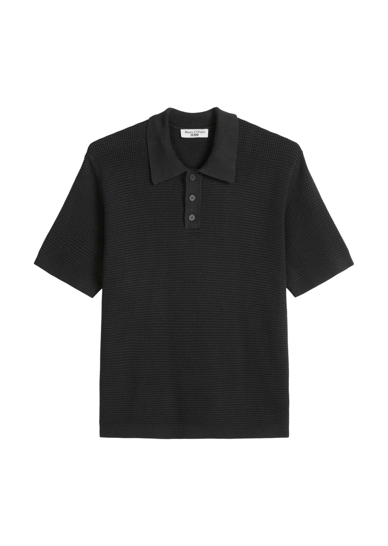 Marc O'Polo DENIM Poloshirt mit Waffelstruktur, regular fit