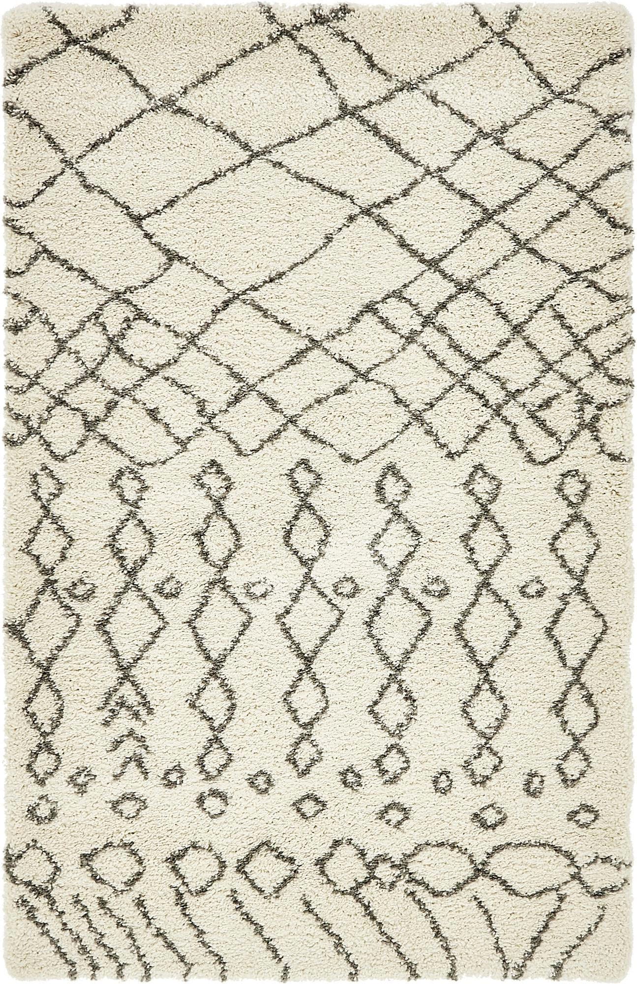 Myflair Möbel & Accessoires Hochflor-Teppich »Temara Shag Lagerräumung«, rechteckig, 51 mm Höhe, gewebt, Scandi Design, ideal im Wohnzimmer & Schlafzimmer