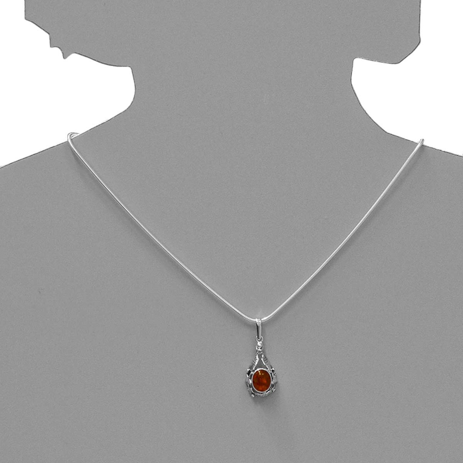 OSTSEE-SCHMUCK Kettenanhänger »Ostsee-Schmuck Anhänger Fischland 34x14 mm«, (1 tlg.)