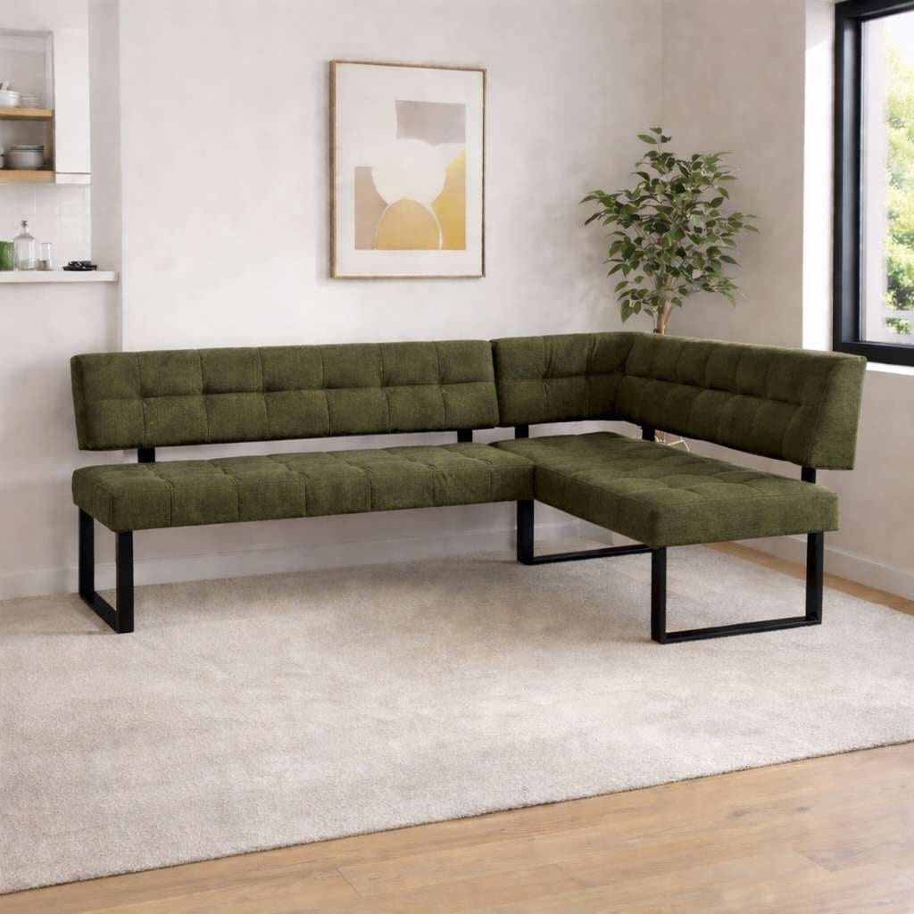 Home affaire Eckbank »Mia Küchenbank, Polsterbank, Esszimmerbank, 207x167 cm« Moderne Bank und  Farben, Sitzplatzanzahl: 5, Frei in Raum stellbar