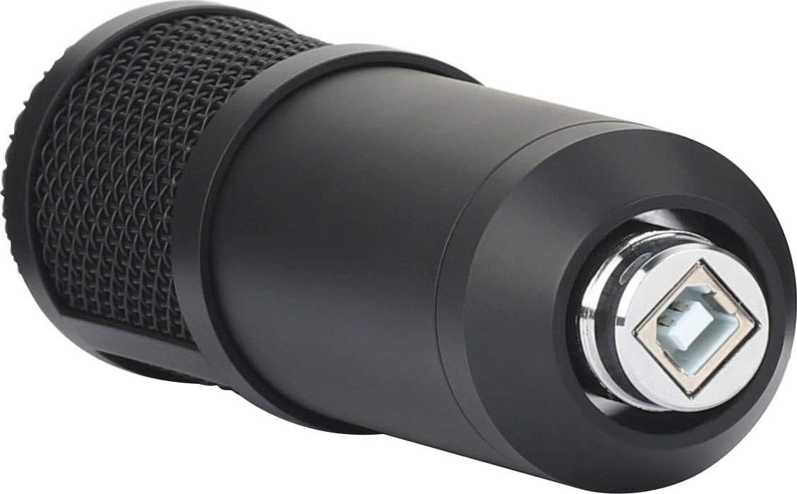 Hyrican Mikrofon »USB Streaming Mikrofon Set ST-SM50 mit Mikrofonarm, Spinne & Popschutz«