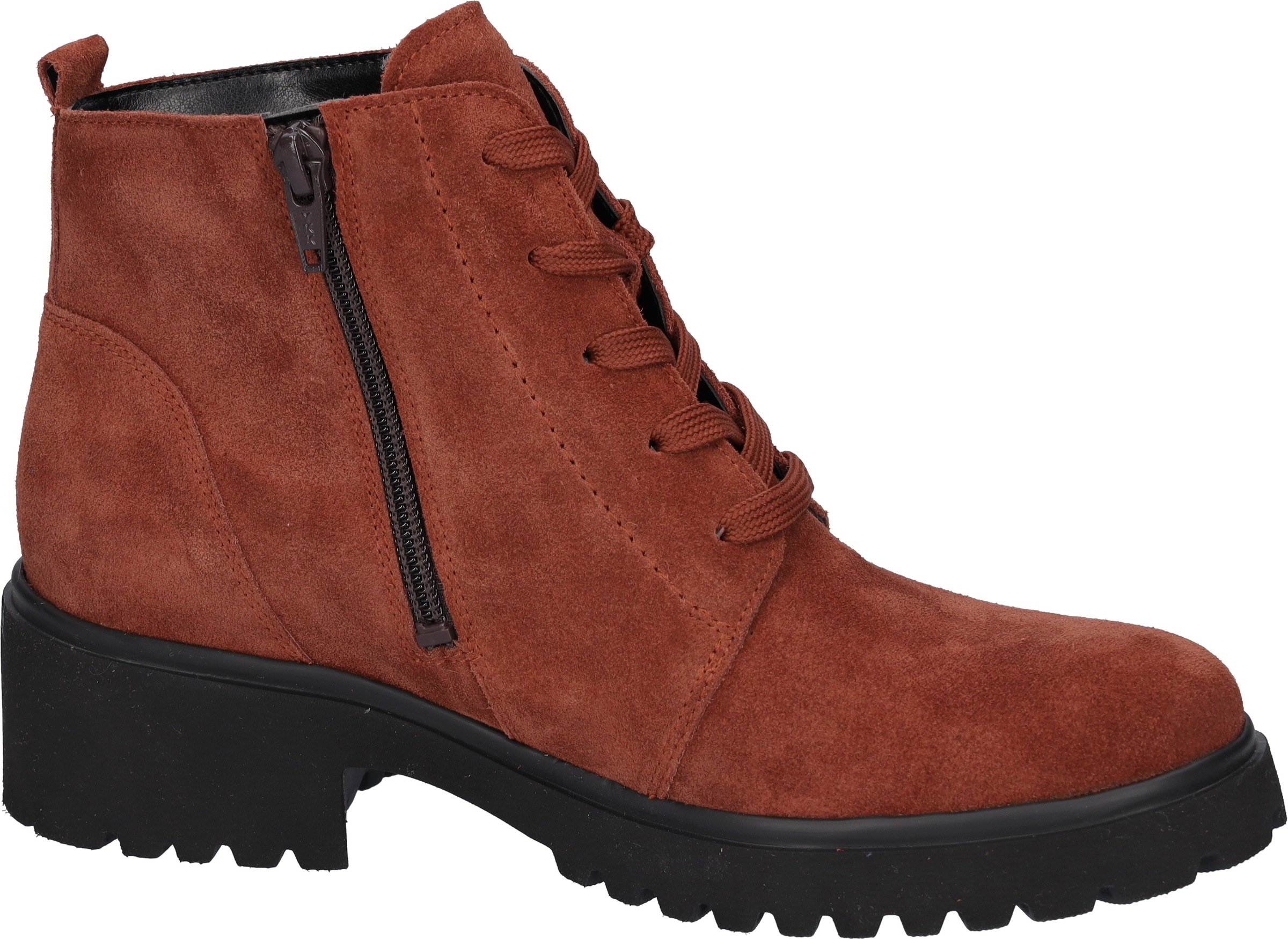 Waldläufer Schnürboots »H-LUISE«, Stiefelette, Blockabsatz, in bequemer Schuhweite G (= weit)