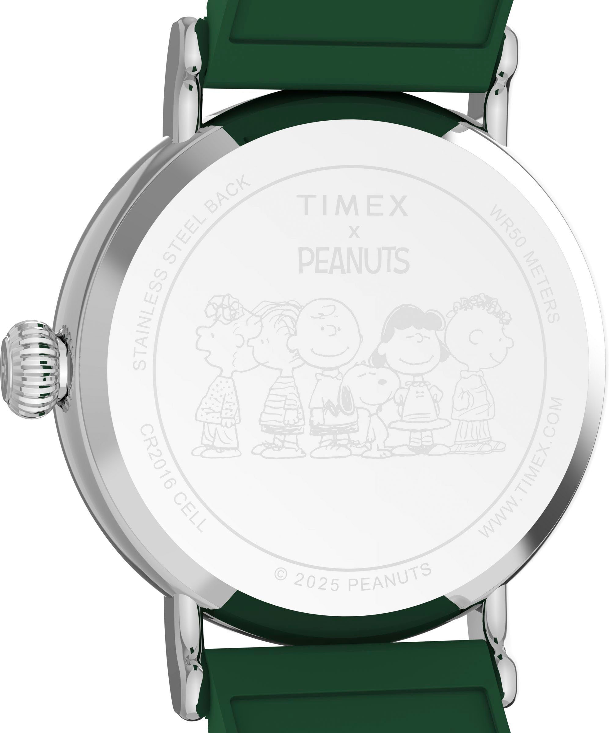 Timex Quarzuhr »PEANUTS WATERBURY STANDARD« Armbanduhr, Herrenuhr, Damenuhr,Kunststoffarmband, Leuchtzeiger