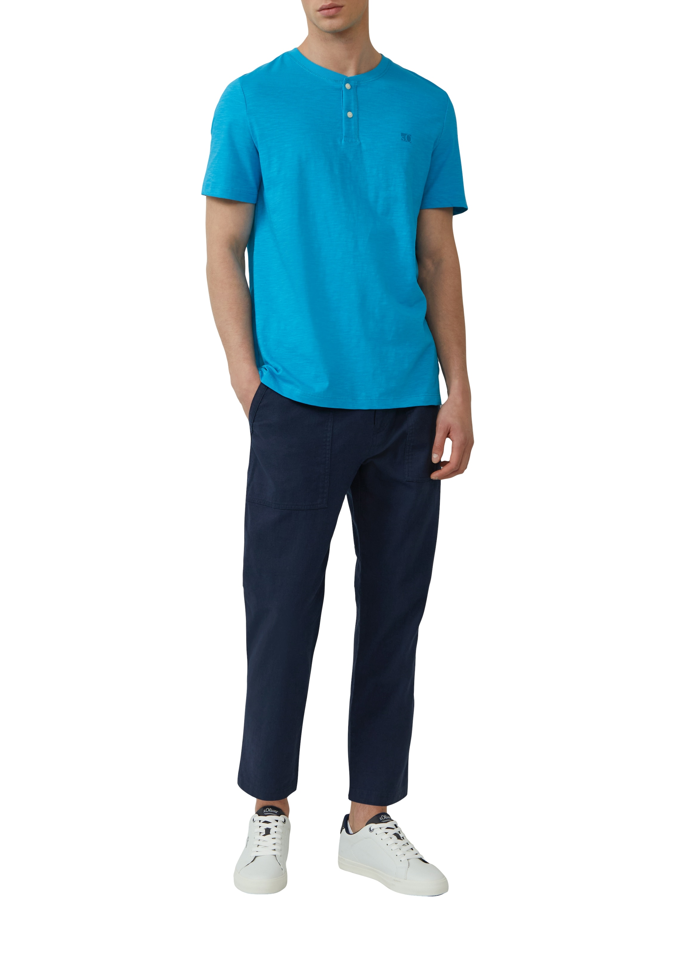 s.Oliver T-Shirt, mit Logo Print