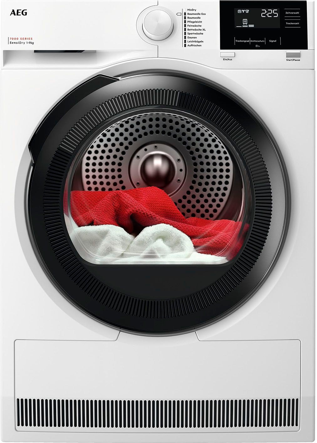 AEG Wärmepumpentrockner »TR7T60690«, 7000, 9 kg, ProSense® Mengenautomatik günstig online kaufen