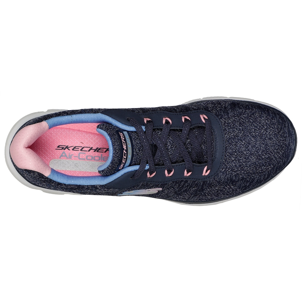 Skechers Sneaker »FLEX APEEAL 4.0 FRESH MOVE«, mit Air Cooled Memory Foam, Freizeitschuh, Halbschuh, Schnürschuh