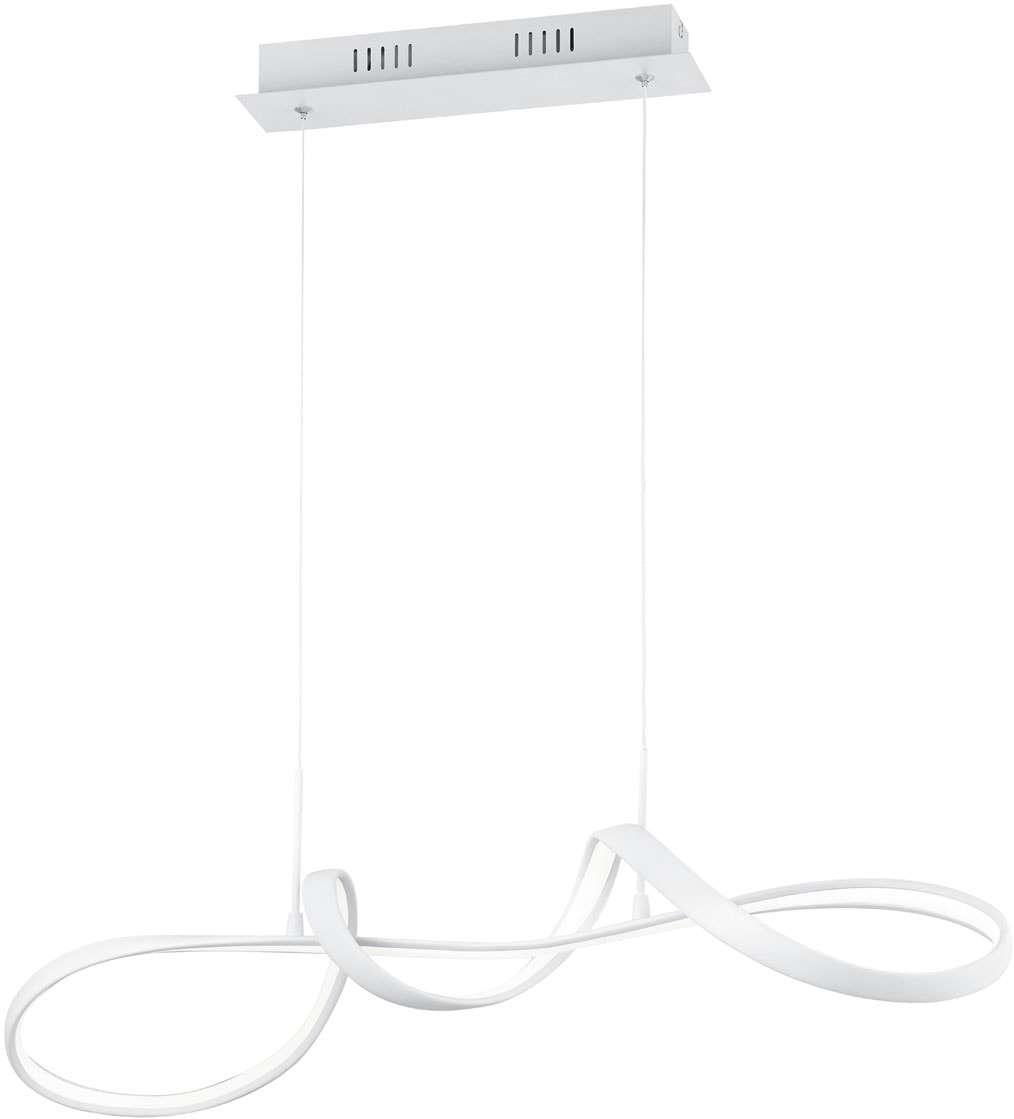 REALITY Leuchten LED Pendelleuchte »Perugia«, 1 flammig, Leuchtmittel LED-Board | LED fest integriert, Deko Hängelampe höhenverstellbar dimmbar neutralweiß 4000K, 4500 Lumen