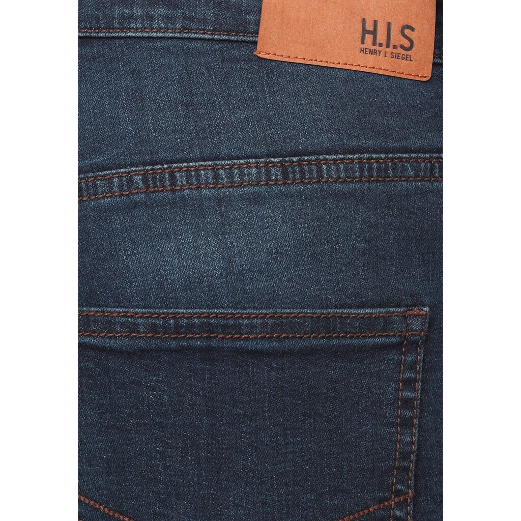 H.I.S Straight-Jeans »BUCK«, Ökologische, wassersparende Produktion durch Ozon Wash