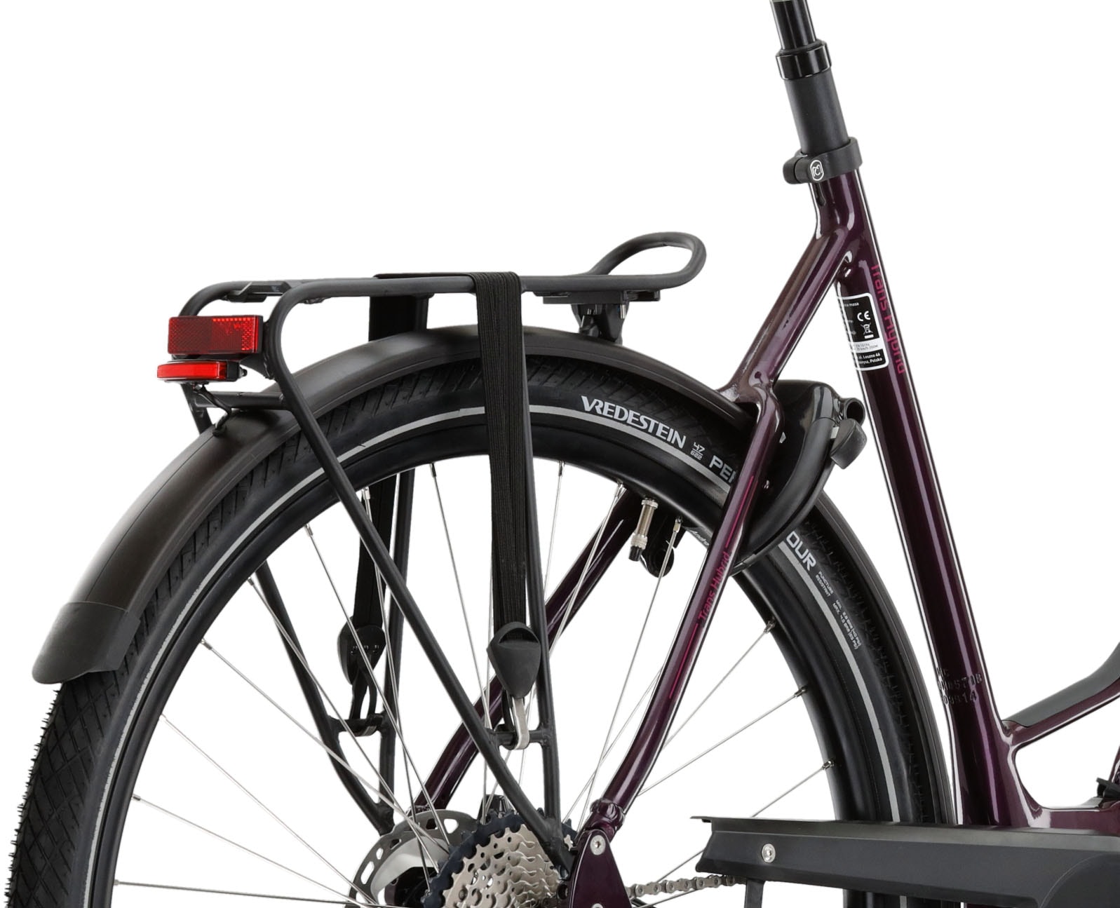 Kross E-Bike »E-Trekkingrad Trans Hybrid Prestige 630 28 Zoll lila«, 11 Gang, Shimano, DEORE XT DI2 M8050, Mittelmotor 250 W, Pedelec, Elektrofahrrad für Damen
