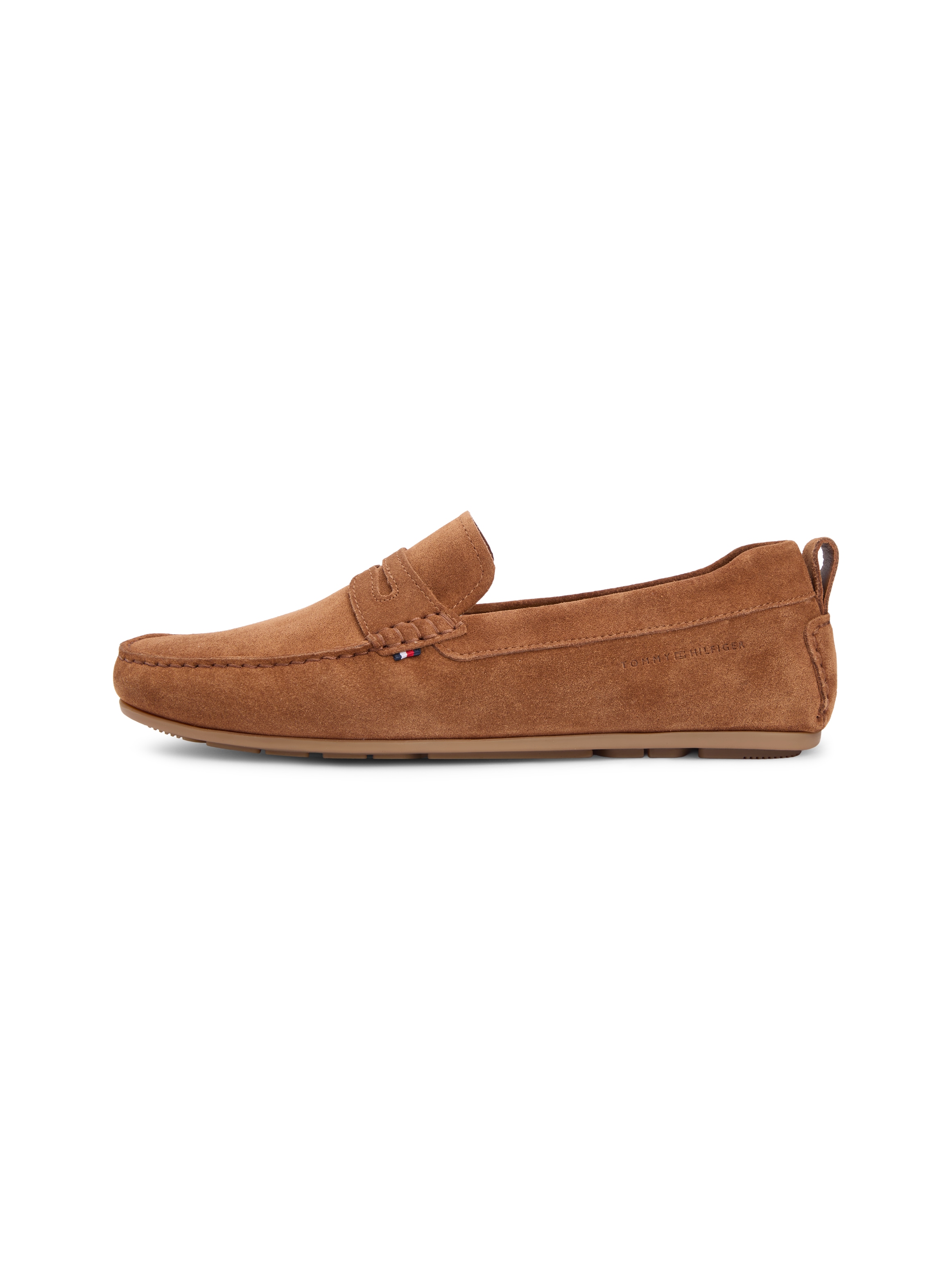 Tommy Hilfiger Slipper »CORE HILFIEGR SUEDE DRIVER«  Flats, Schlupfschuh in Mokassin-Optik