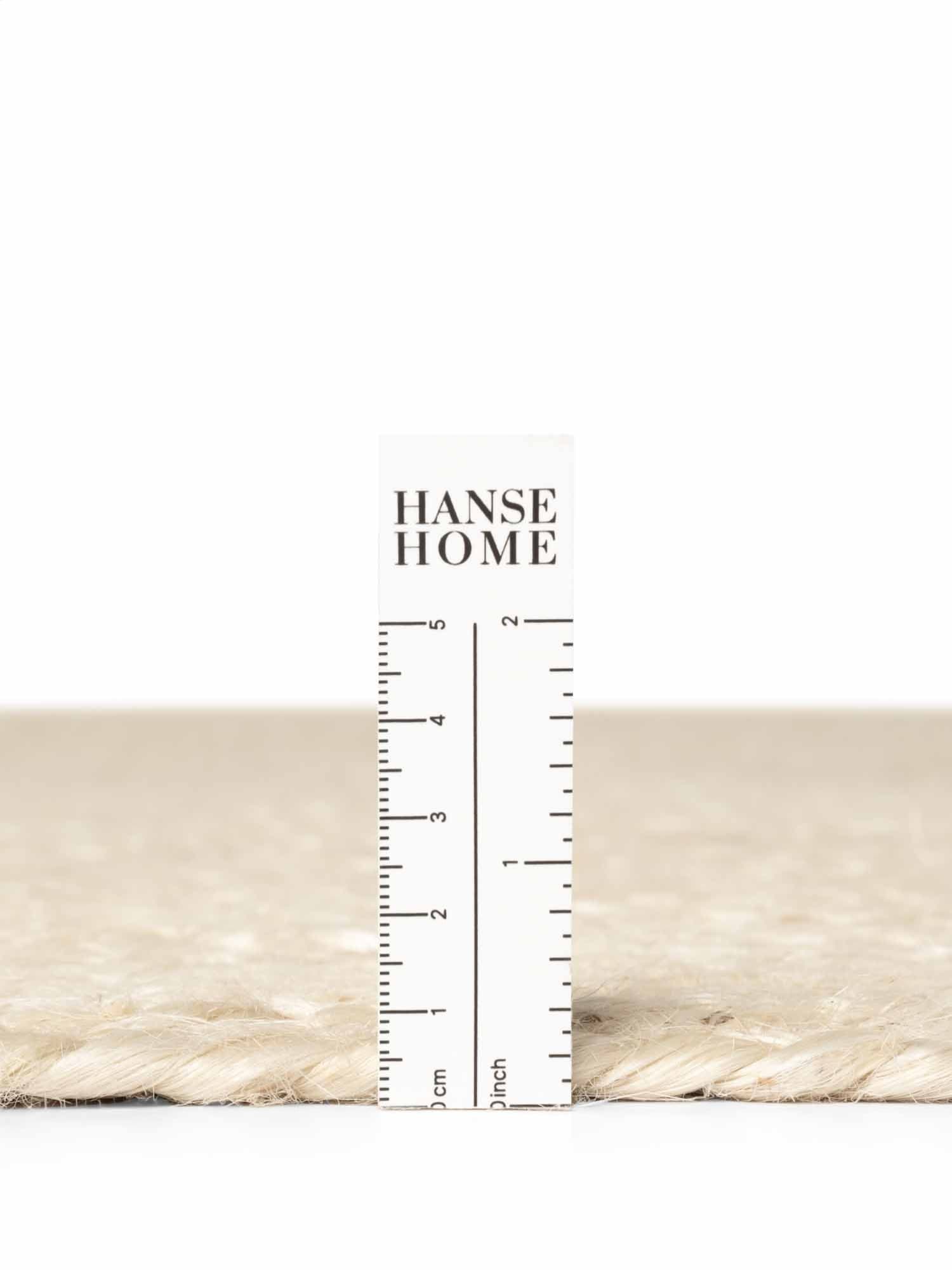 HANSE Home Teppich »Rangpur Juteteppich, in rund und oval« oval 10 mm Höhe handgewebt, 100% Jute , Natur, Wohnzimmer, Flur, Boho, Skandi
