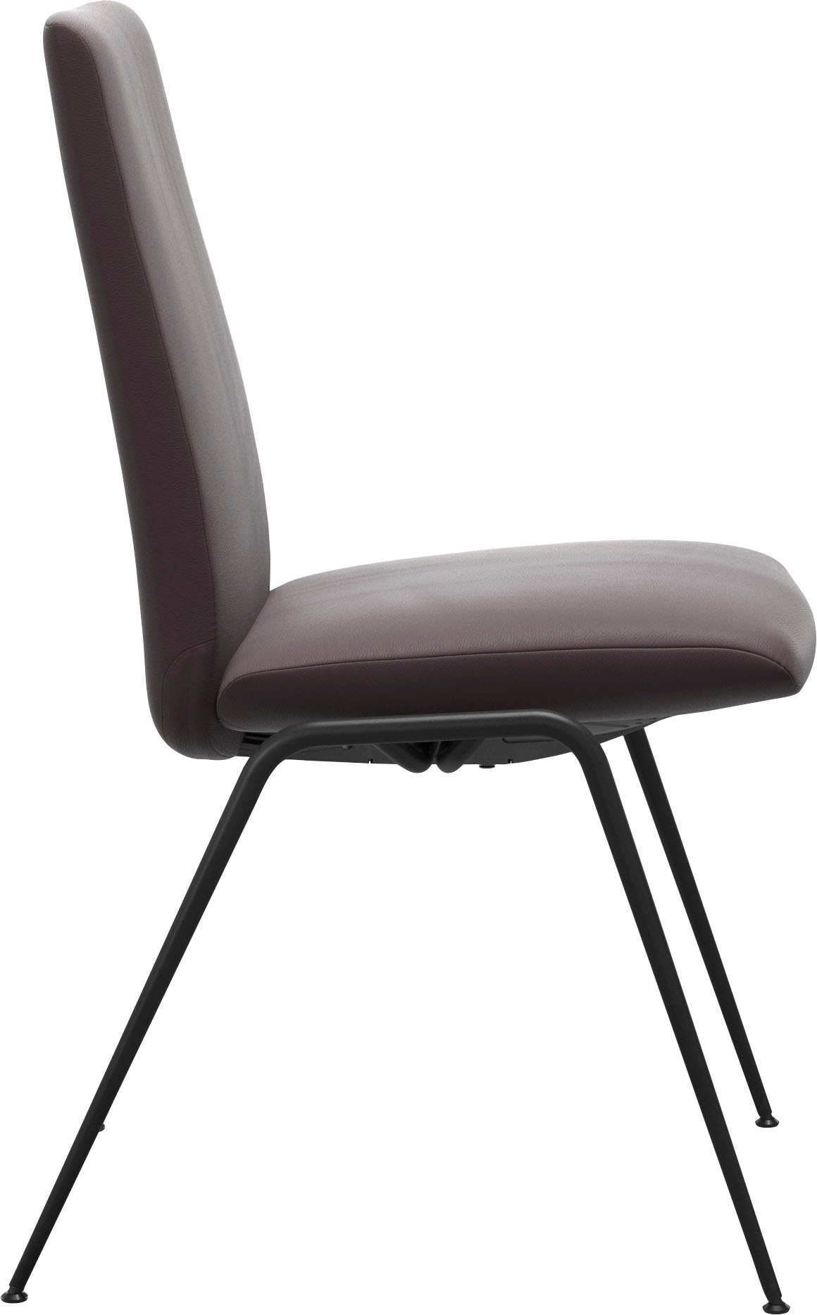 Stressless® Polsterstuhl »Laurel«, Leder PALOMA, Low Back, Größe M, mit Beinen aus Stahl in Schwarz matt