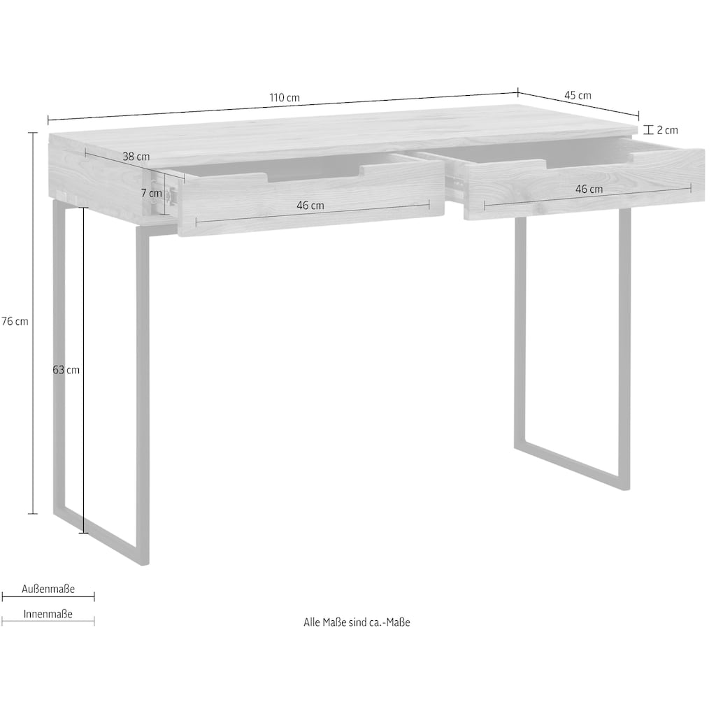 Home affaire Schreibtisch