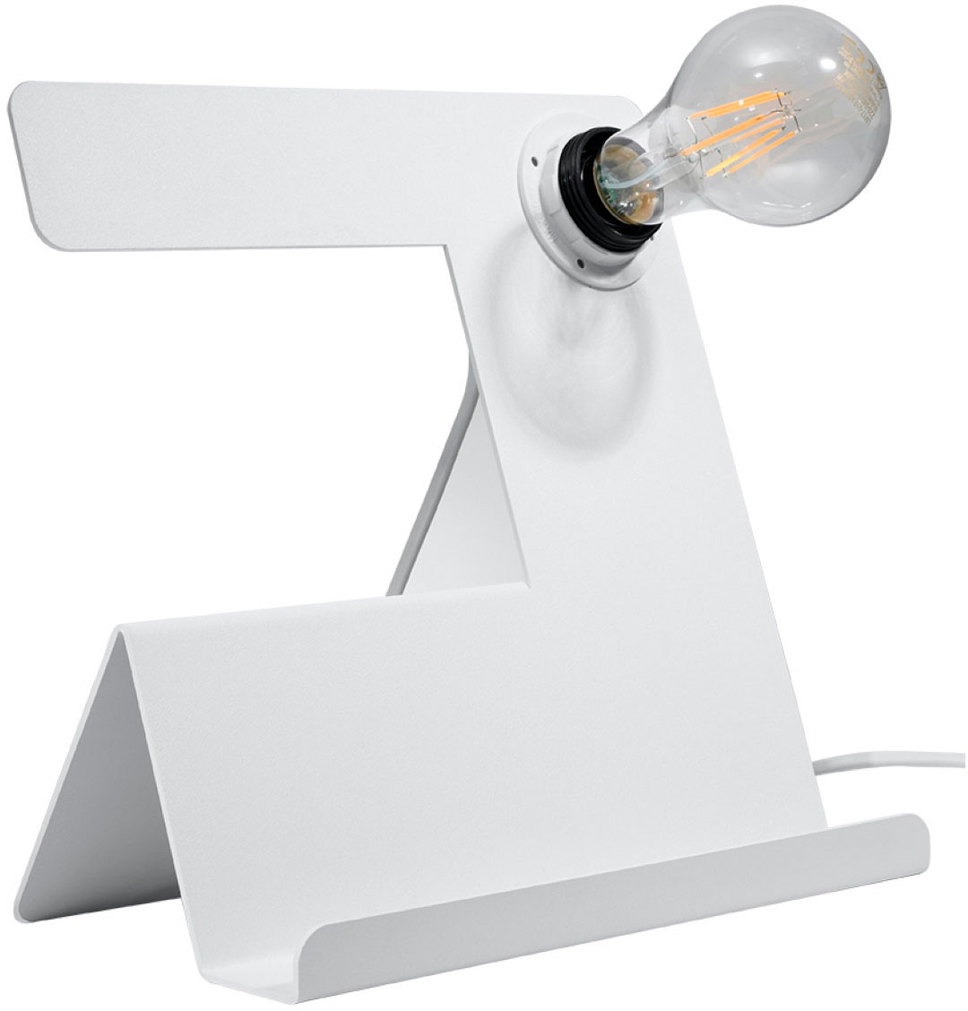 SOLLUX lighting Tischleuchte »INCLINE«, 1 flammig, Leuchtmittel E27   ohne günstig online kaufen