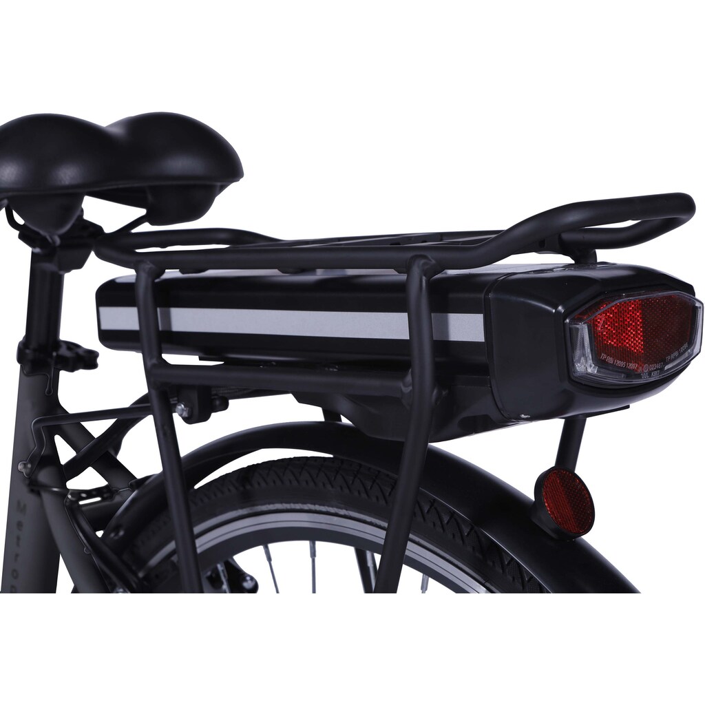 LLobe E-Bike »Metropolitan JOY 2.0, 8Ah«, 7 Gang, Shimano, Frontmotor 250 W