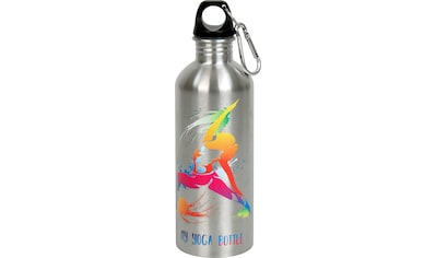 Könitz Trinkflasche »Cool bottle - Yoga«, (1 tlg., mit Befestigung), Edelstahl,... kaufen