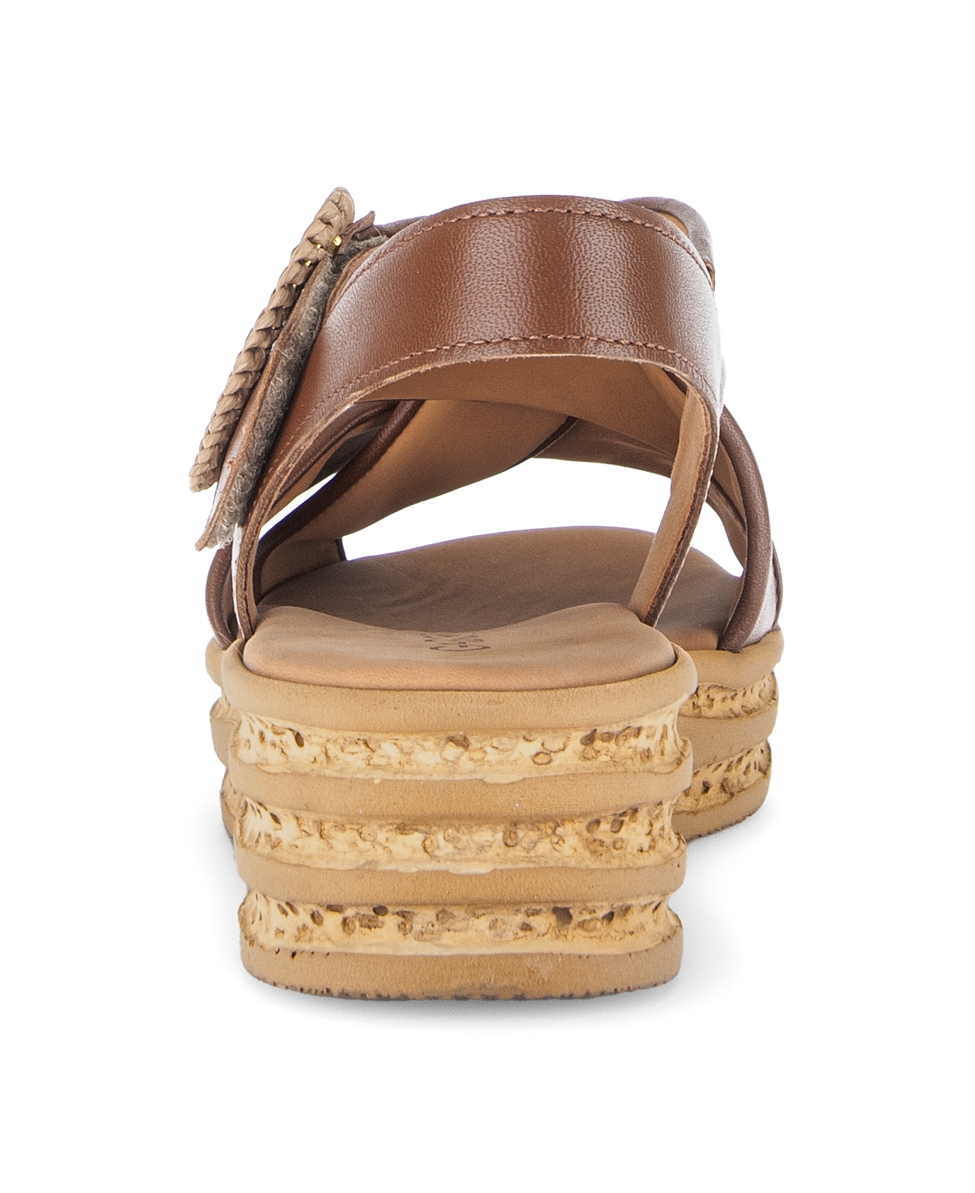 Gabor Keilsandalette  Plateau, Riemchensandale, Sommerschuh mit Zierschnalle