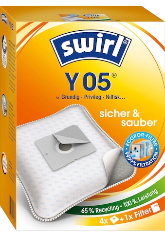 Swirl Staubsaugerbeutel »Y 05 für Dirt Devil, Progress und Samsung«, (Packung), 4er- Pack kaufen
