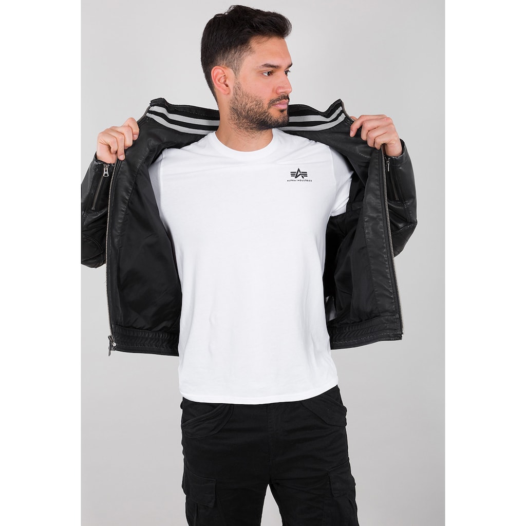 Alpha Industries Lederjacke »ALPHA INDUSTRIES Men - Leather & Faux Jackets Air Racer«