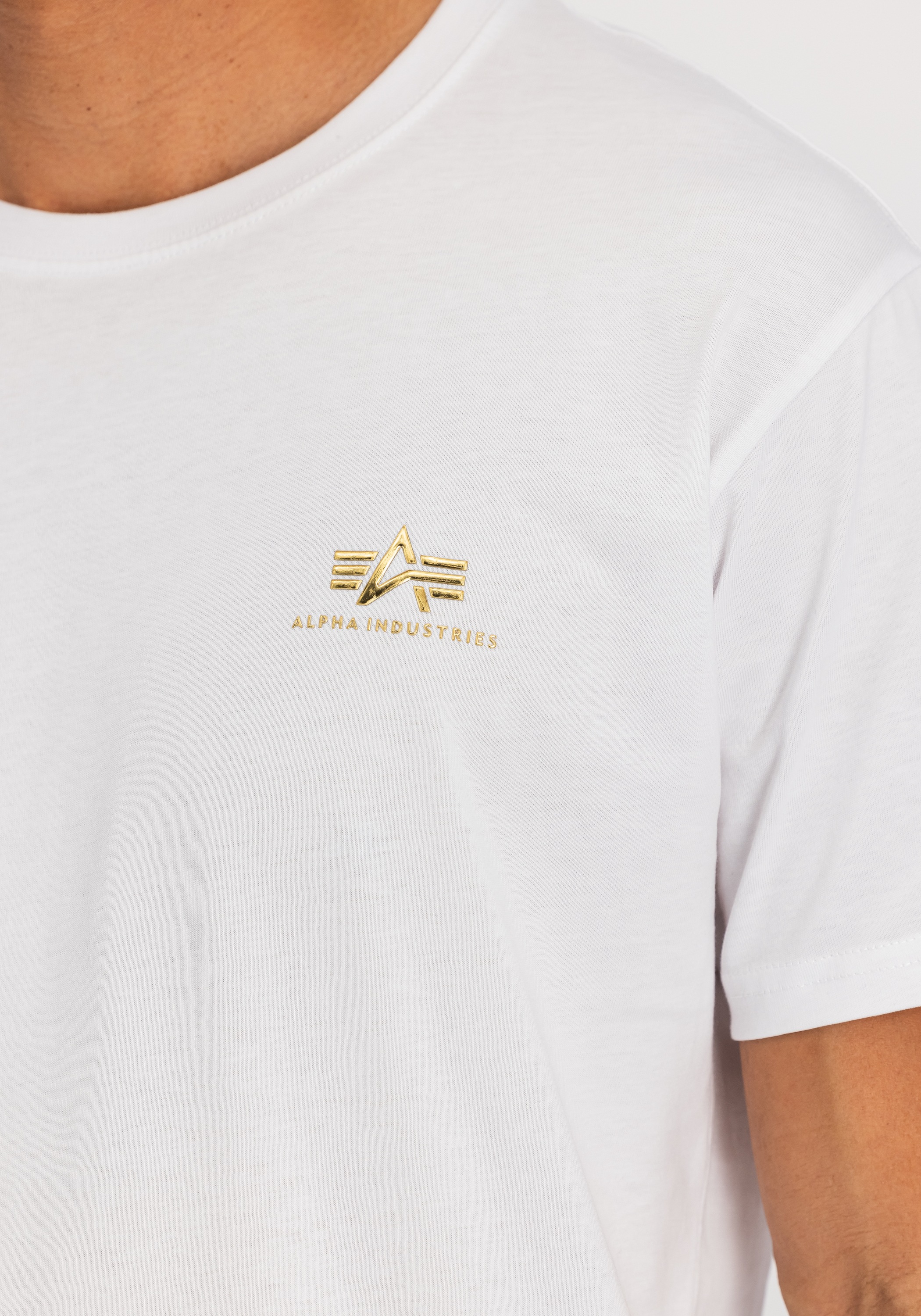 Alpha Industries T-Shirt »Alpha Industries Men - T-Shirts Basic T-Shirt SL TPU«