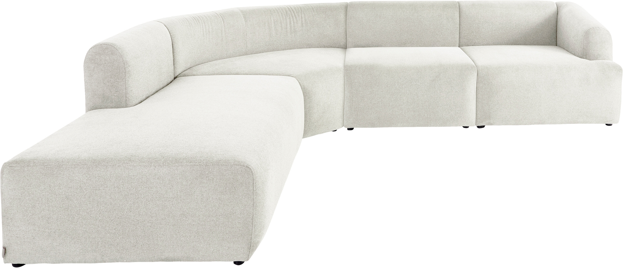 LeGer Home by Lena Gercke Ecksofa »LYZA L-Form links/rechts, Modularsofa, Maße B/T/H: 287/267/74 cm«, als Modul oder separat verwendbar, für individuelle Zusammenstellung