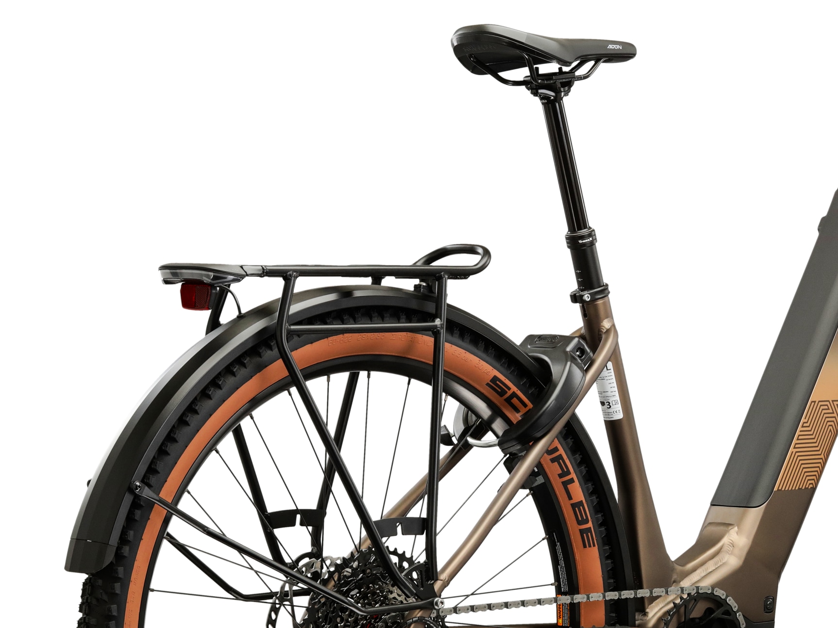 Kross »Influx Hybrid 6.0 21,3Ah / 800 Wh 29 Zoll braun 12 Gänge 2026« 12 Gang SRAM S1000 EAGLE AXS Schaltwerk Kettenschaltung Mittelmotor 250 W