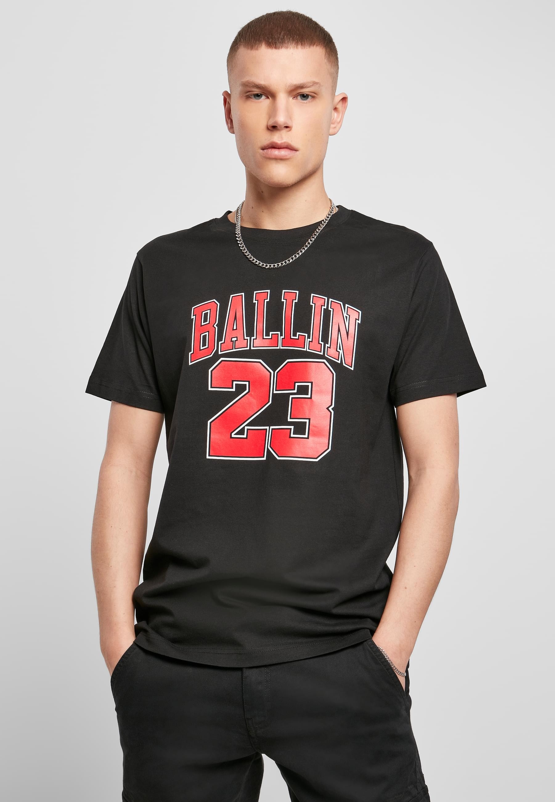MisterTee Kurzarmshirt »MisterTee Herren Ballin 23 Tee« 1 Stk.