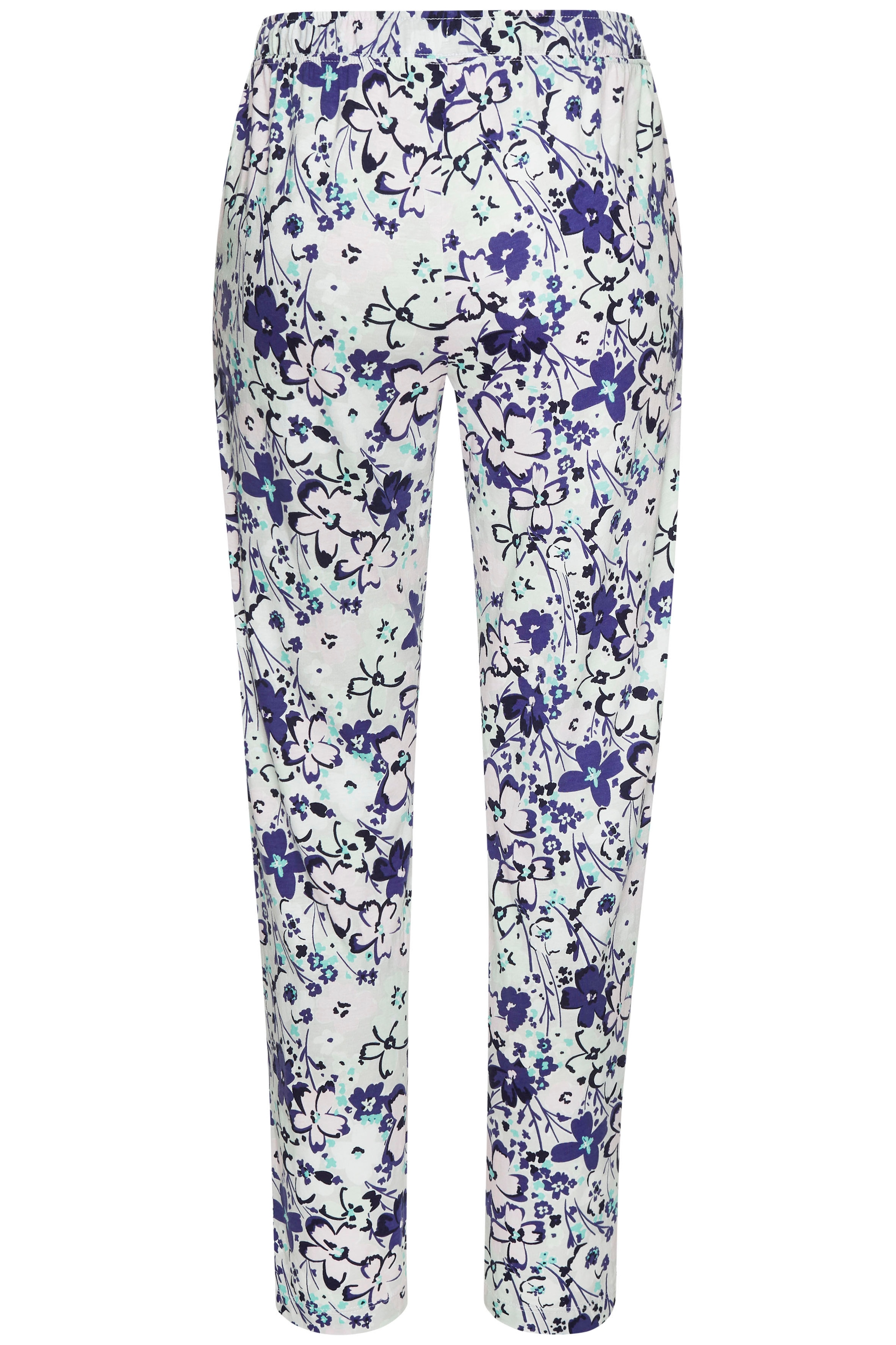 s.Oliver Pyjamahose, mit schönem Allover-Print