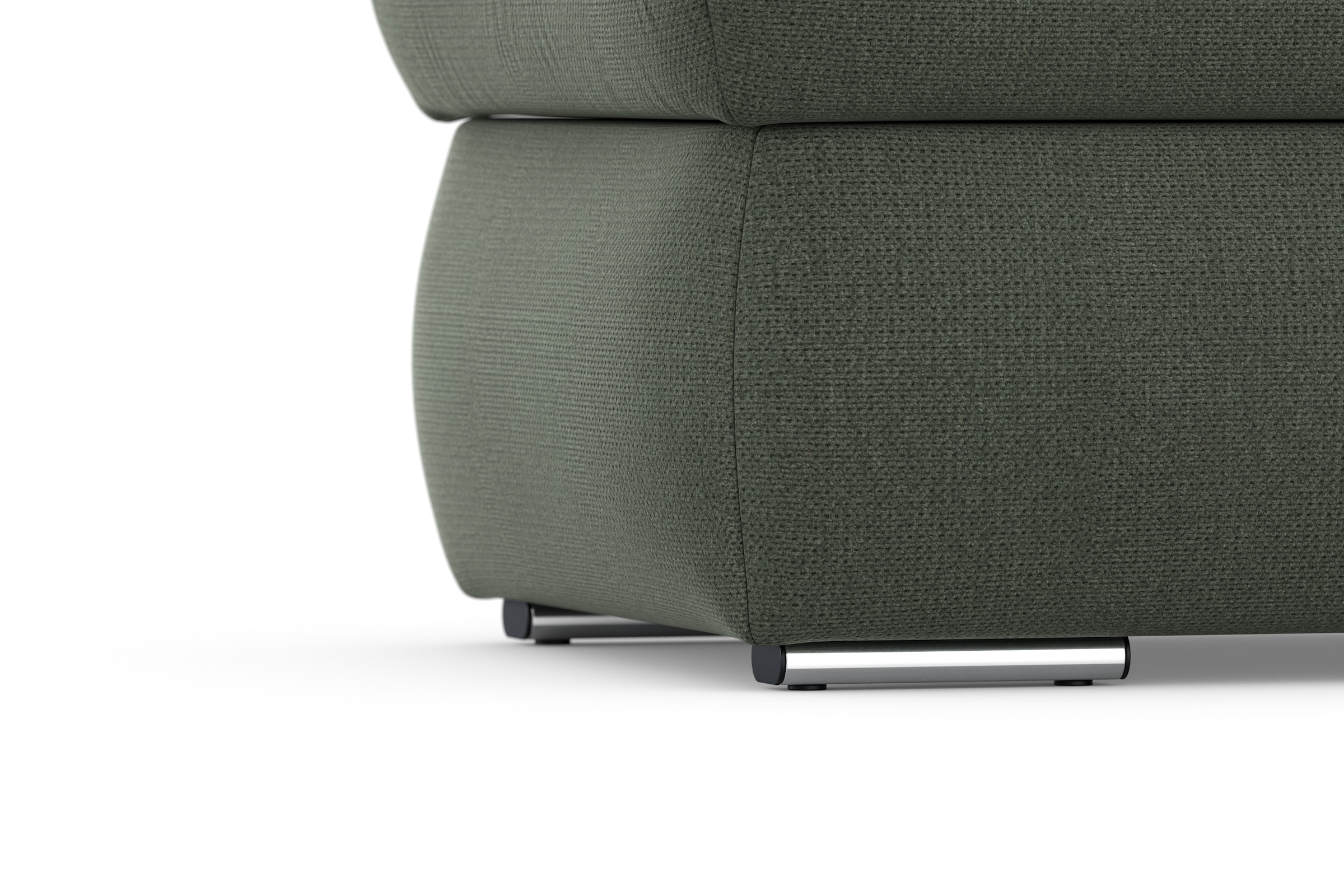 DOMO collection Polsterhocker »Moric«, inklusive Stauraum