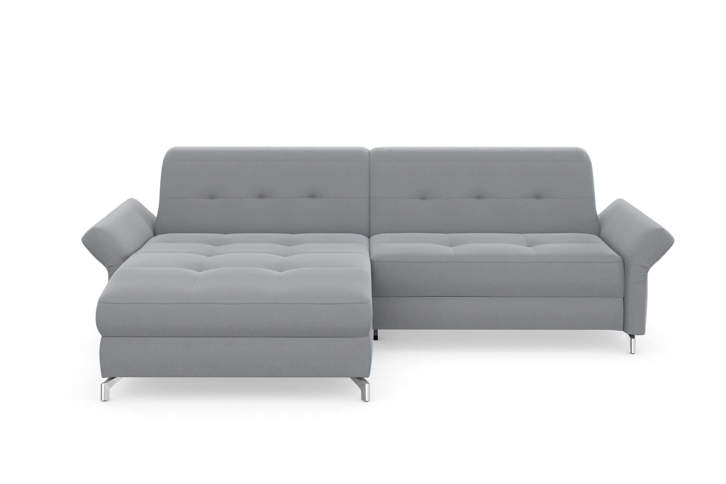 Home affaire Ecksofa »Maredo L-Form« Federkern, wahlweise auch mit Kopfteil günstig online kaufen