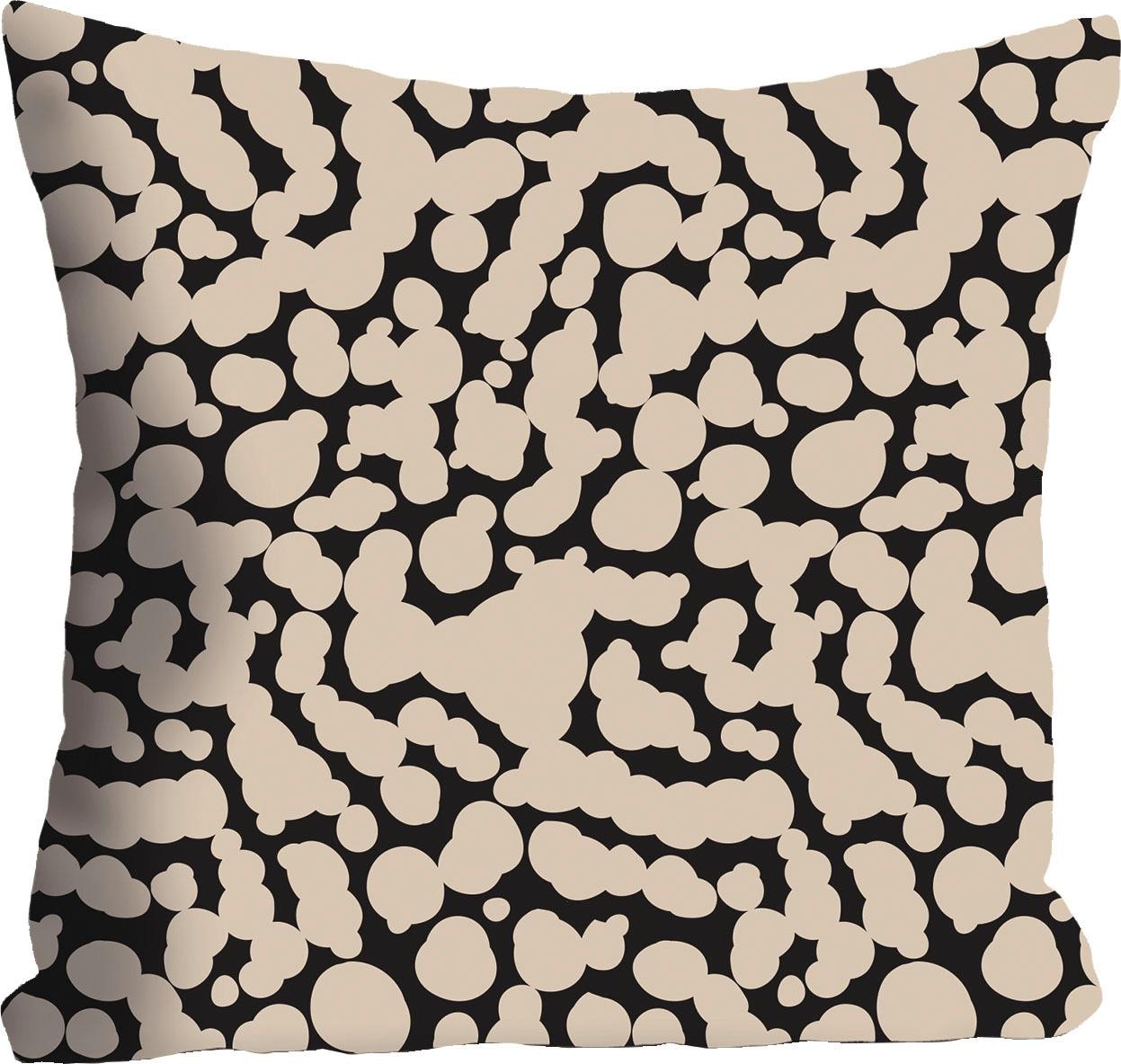 queence Dekokissen »»Dots«« Kissenhülle ohne Füllung, 1 Stück