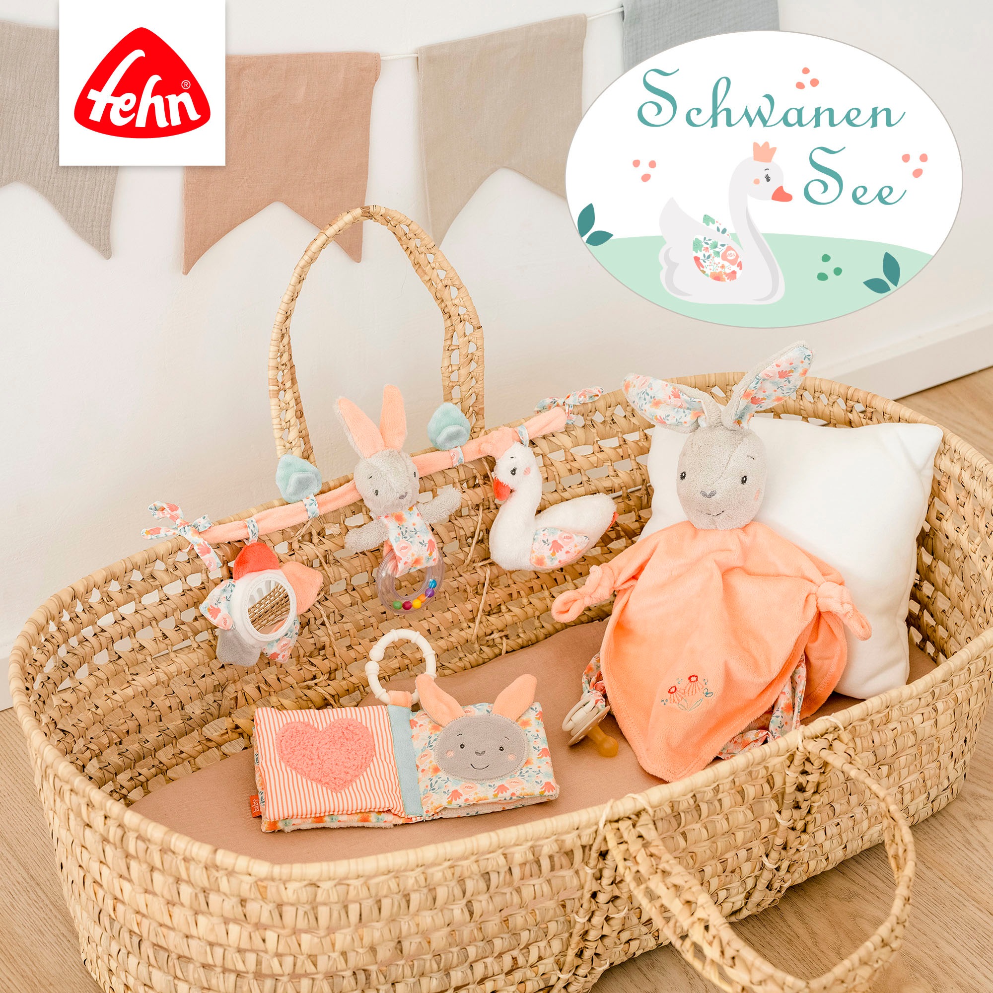 Fehn Kinderwagenkette »Classic Stars, Schwanensee«