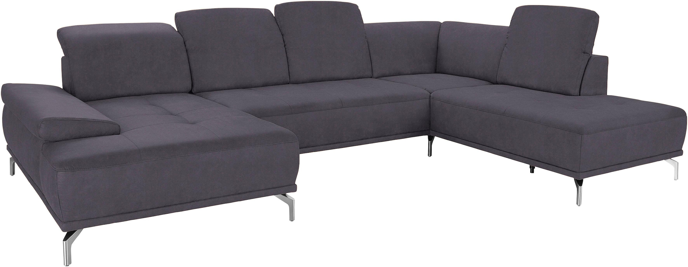 Home affaire Wohnlandschaft »Caluna« Inkl.Sitztiefenverstellung, wahlweise günstig online kaufen